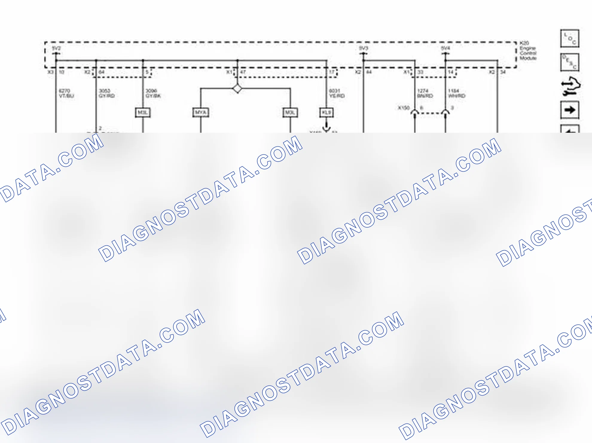 Scheme 110: 5V2, 5V3, 5V4, and Low Reference Bus (2 of 3)