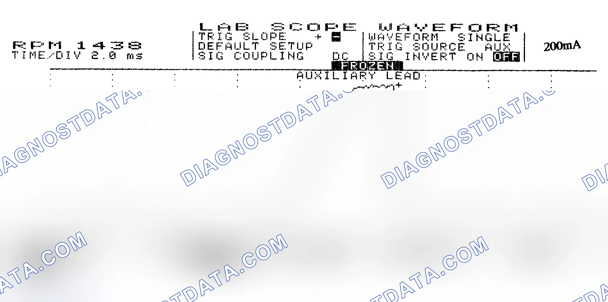 Scheme 15: Single Injector w/Normal Current Flow - Current Pattern