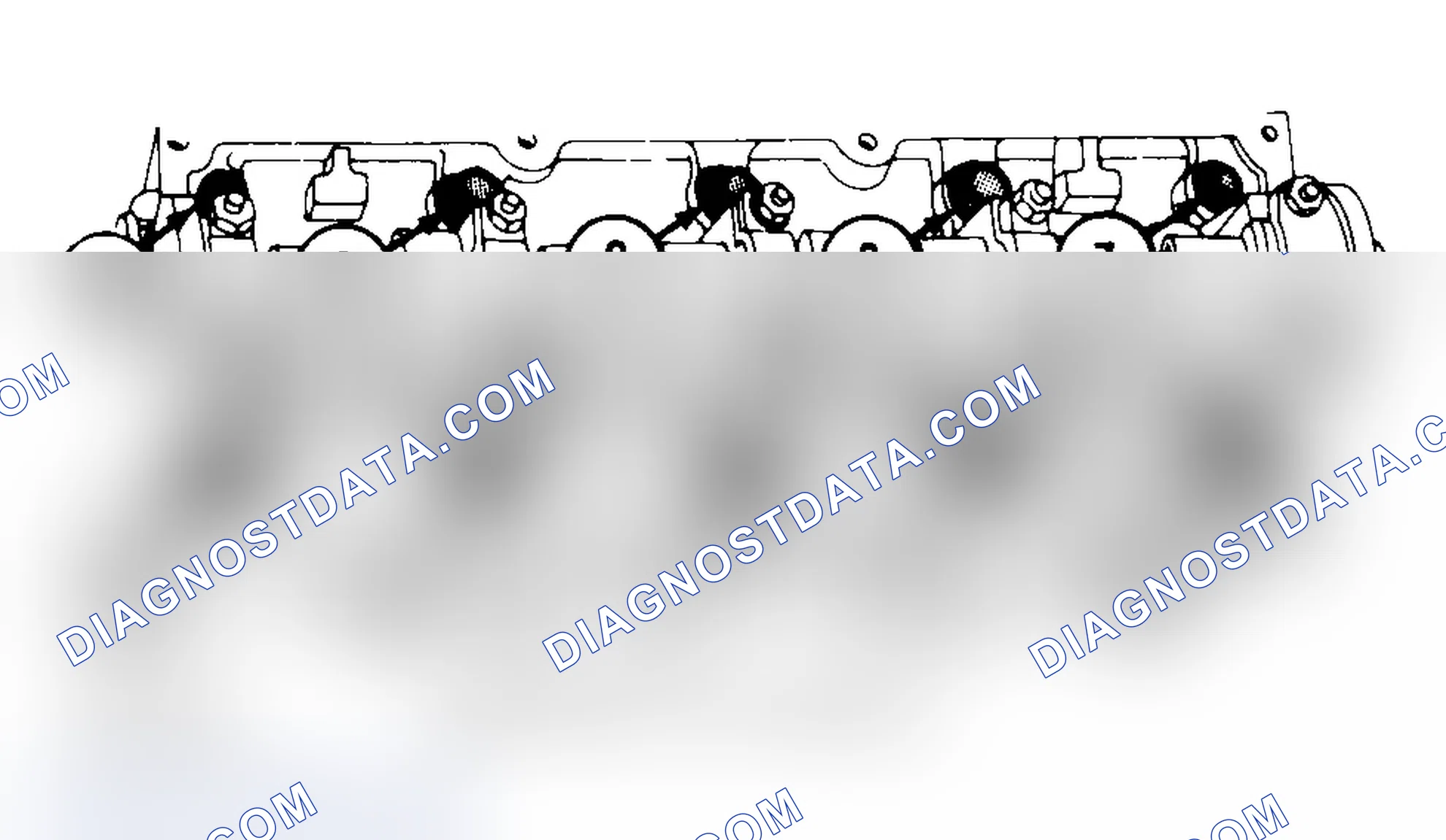 Scheme 3: Typical Cylinder Head Tightening or Loosening Sequence