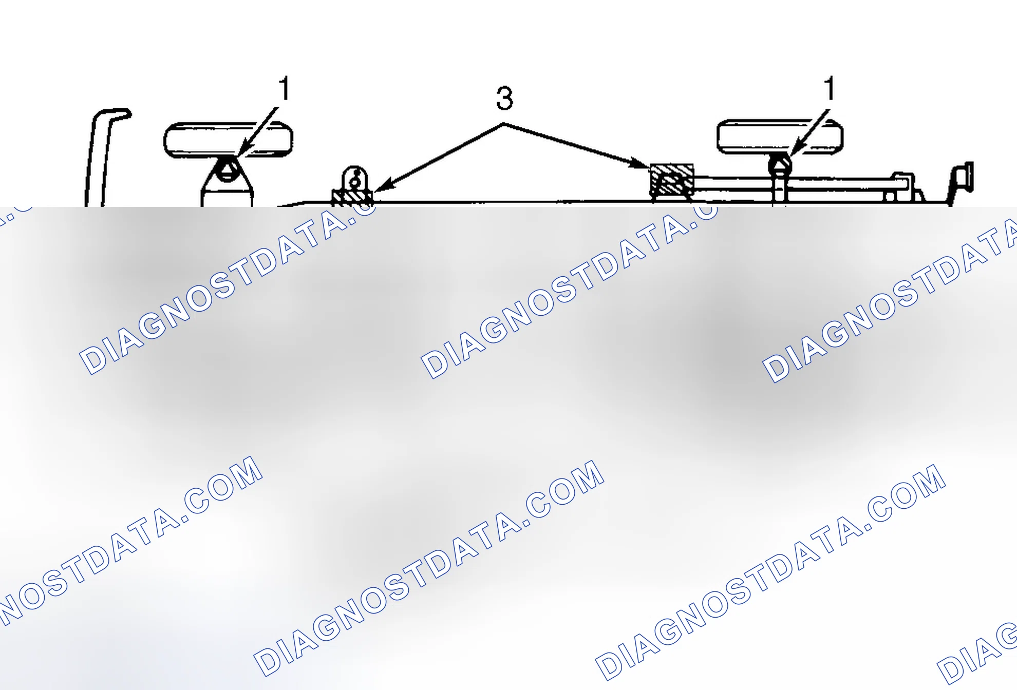 Scheme 14: Hoisting & Jacking Locations ("G" Series) Courtesy of General Motors Corp.