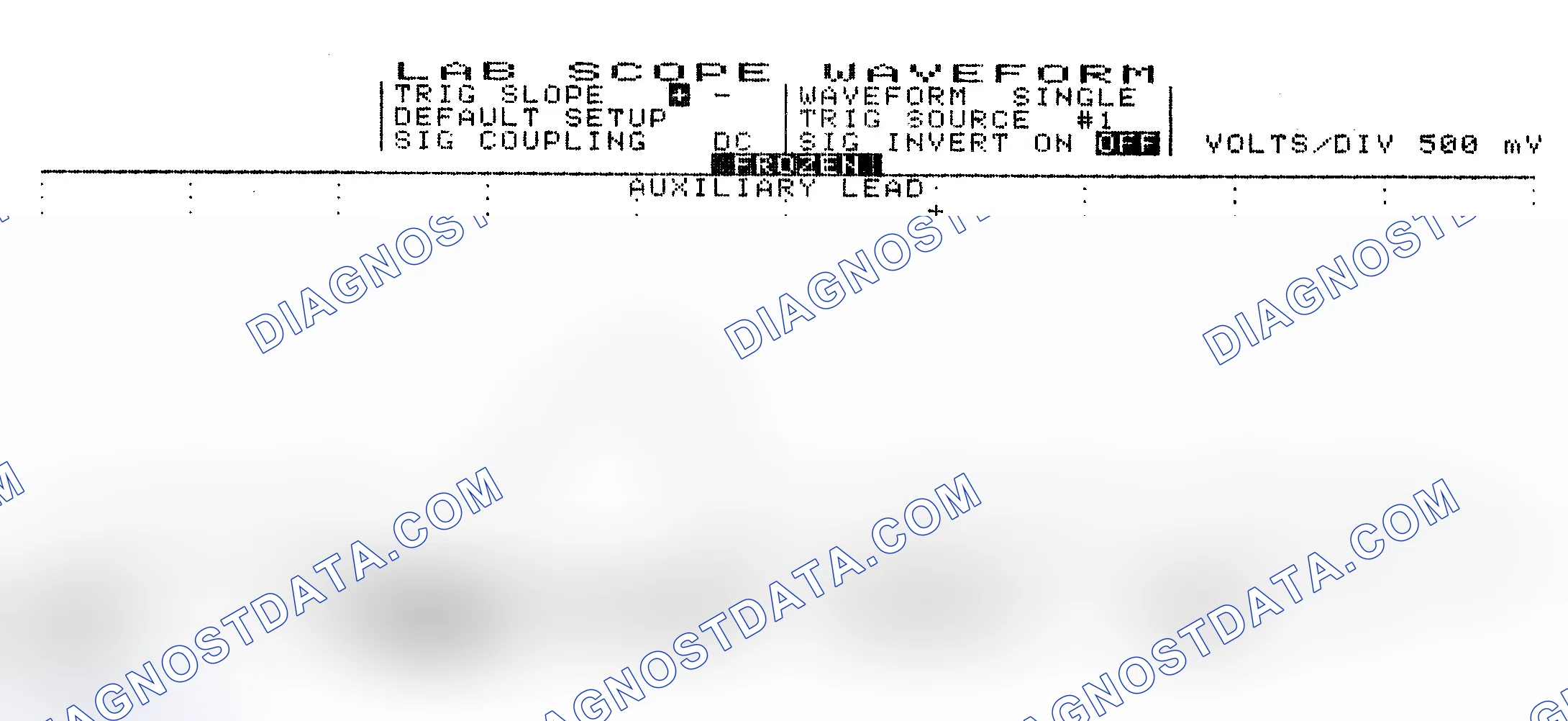 Scheme 10: Single Injector w/Excessive Current Flow - Current Pattern