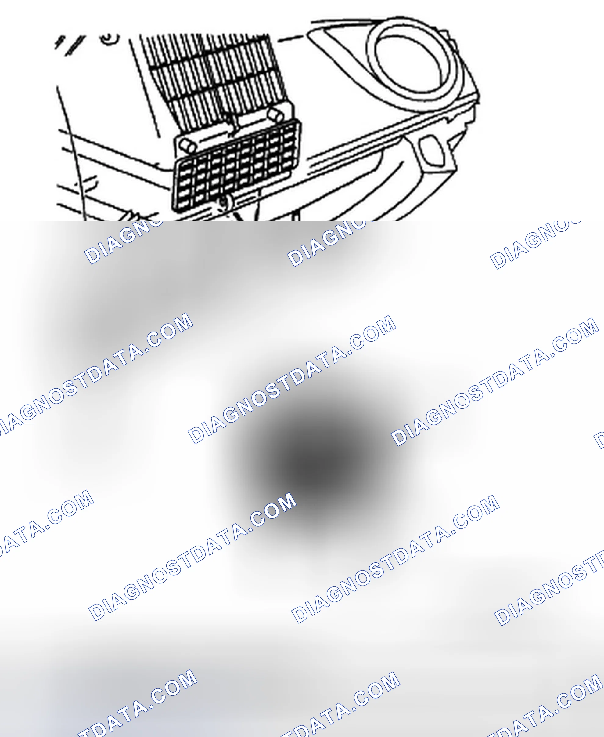 Scheme 90: BLOWER MOTOR REMOVAL/INSTALLATION