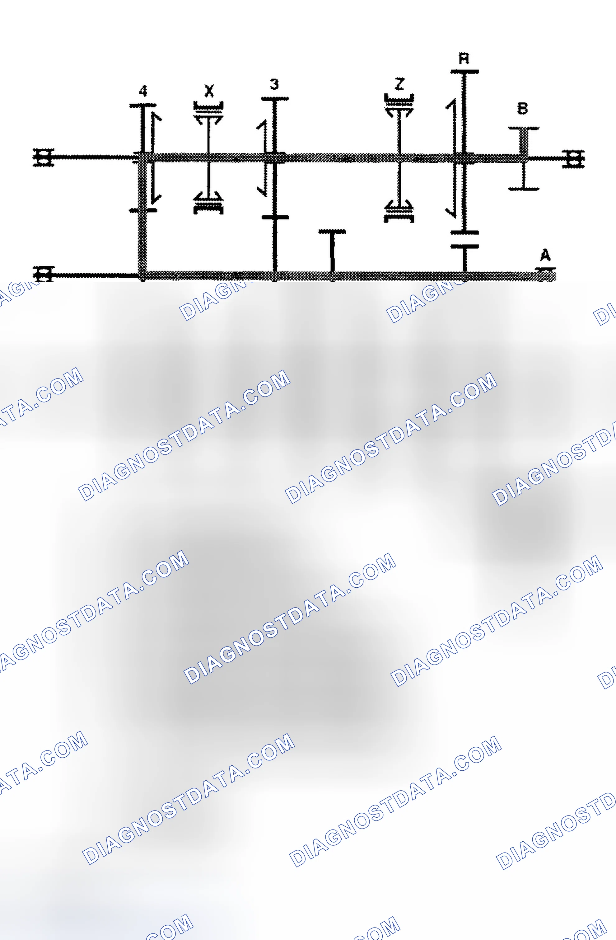 Scheme 68: Fourth Gear Power Flow