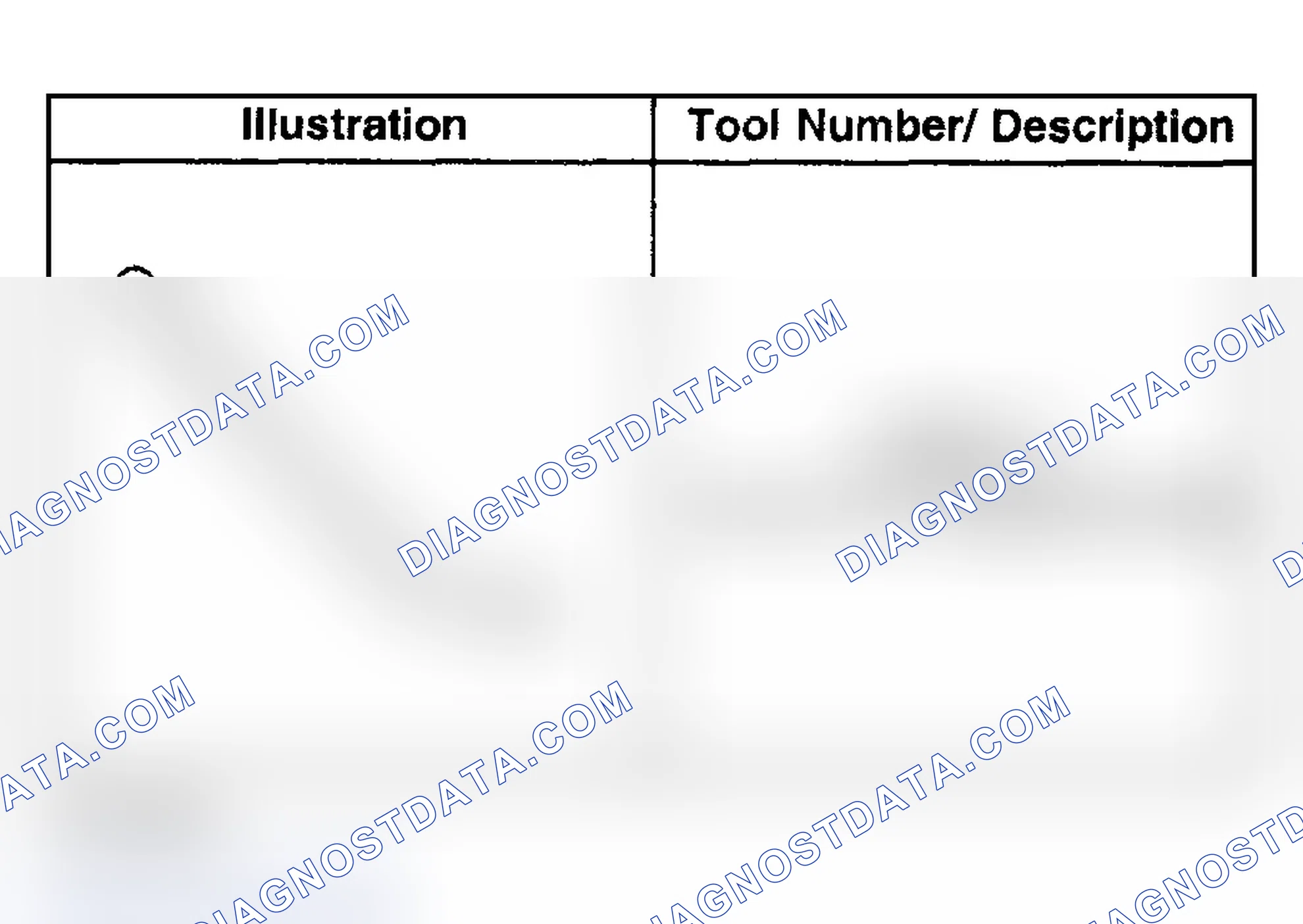 Scheme 88: SPECIAL TOOLS & EQUIPMENT