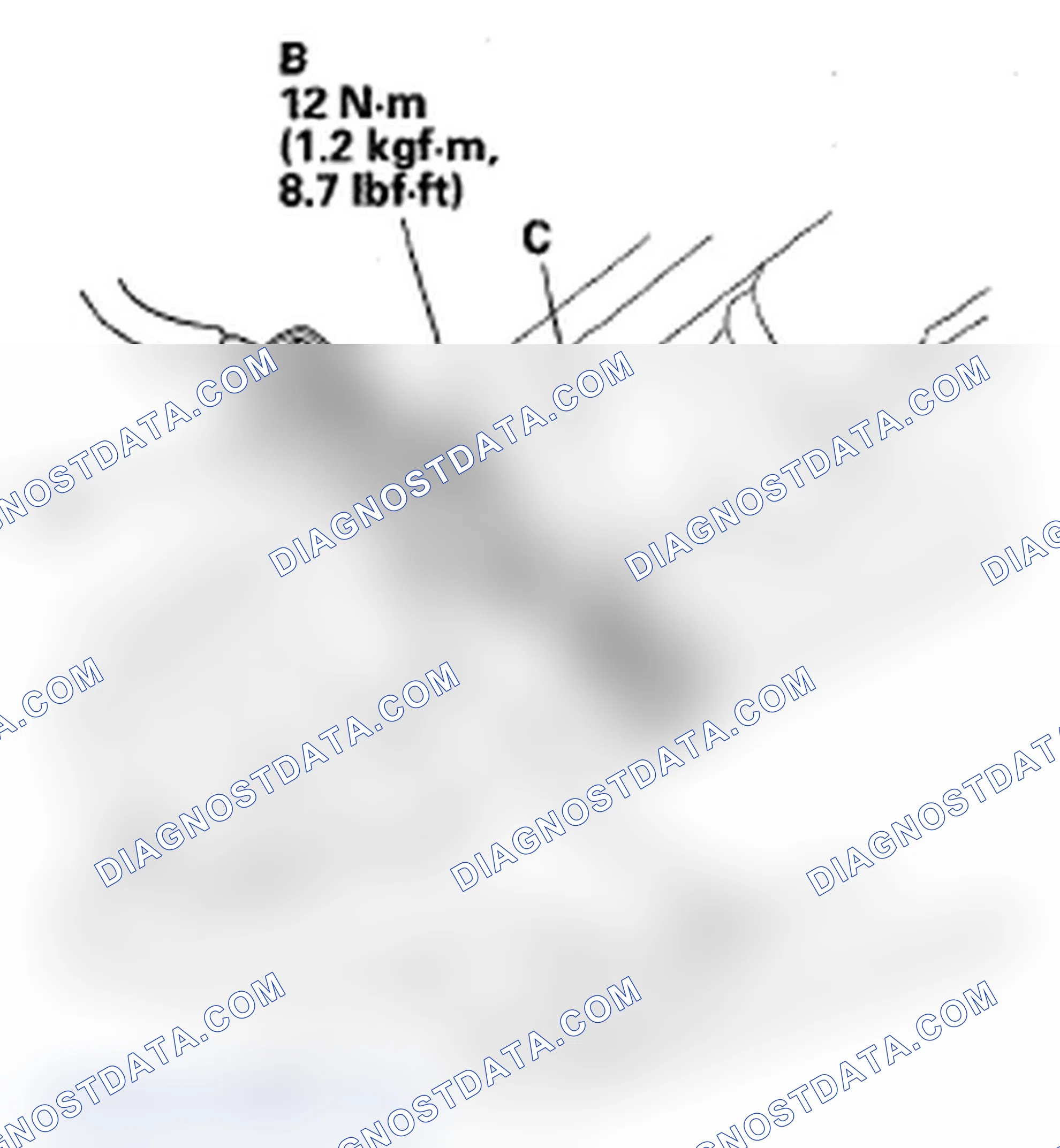 Scheme 211: ECT Sensor 2 Replacement