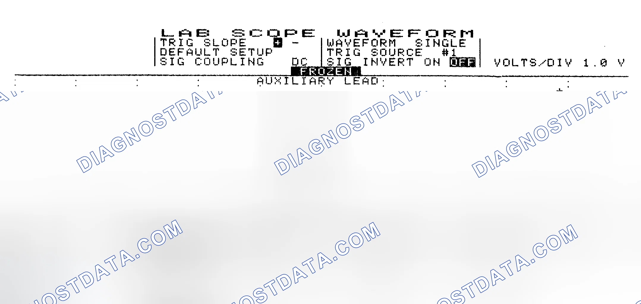 Scheme 16: Injector Bank w/Normal Current Flow - Current Pattern