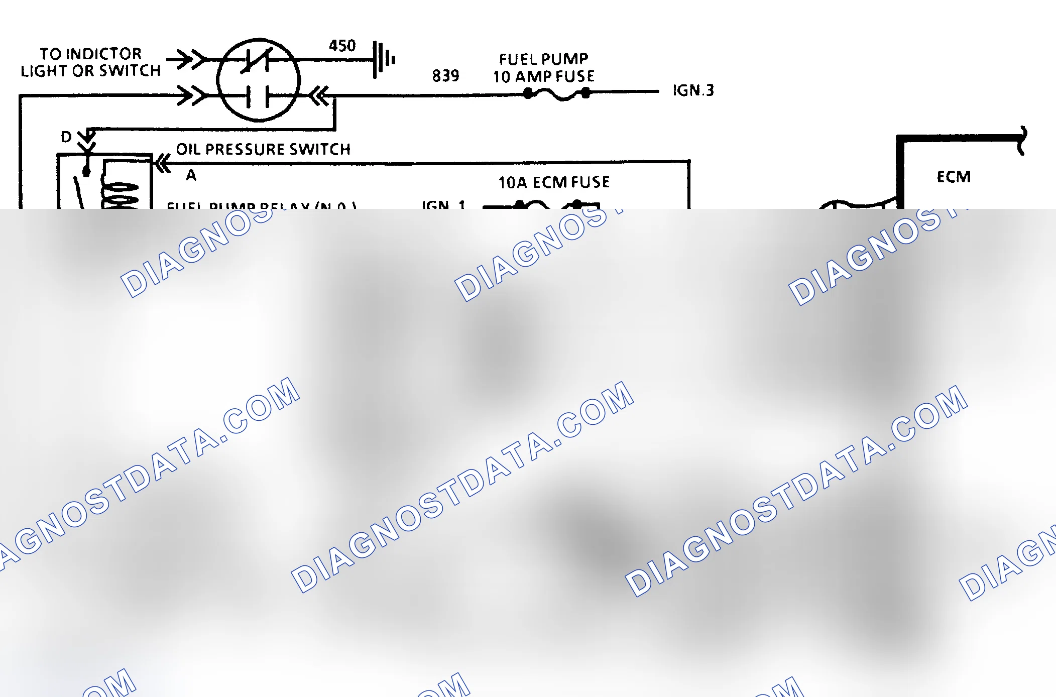 Scheme 282: Chart A3 Schematic, Engine Cranks But Will Not Run (3.8L W/HEI)