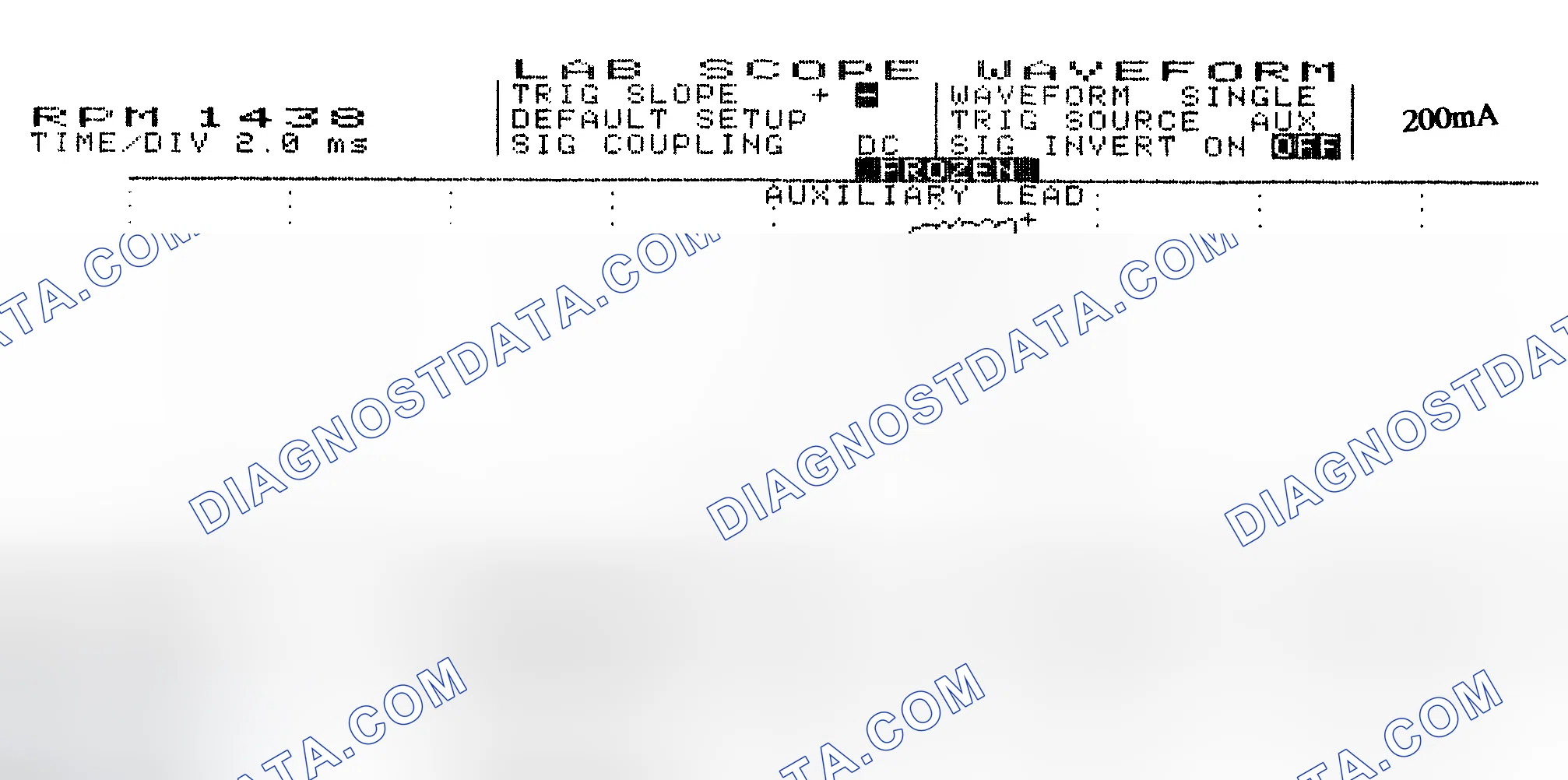 Scheme 15: Single Injector w/Normal Current Flow - Current Pattern