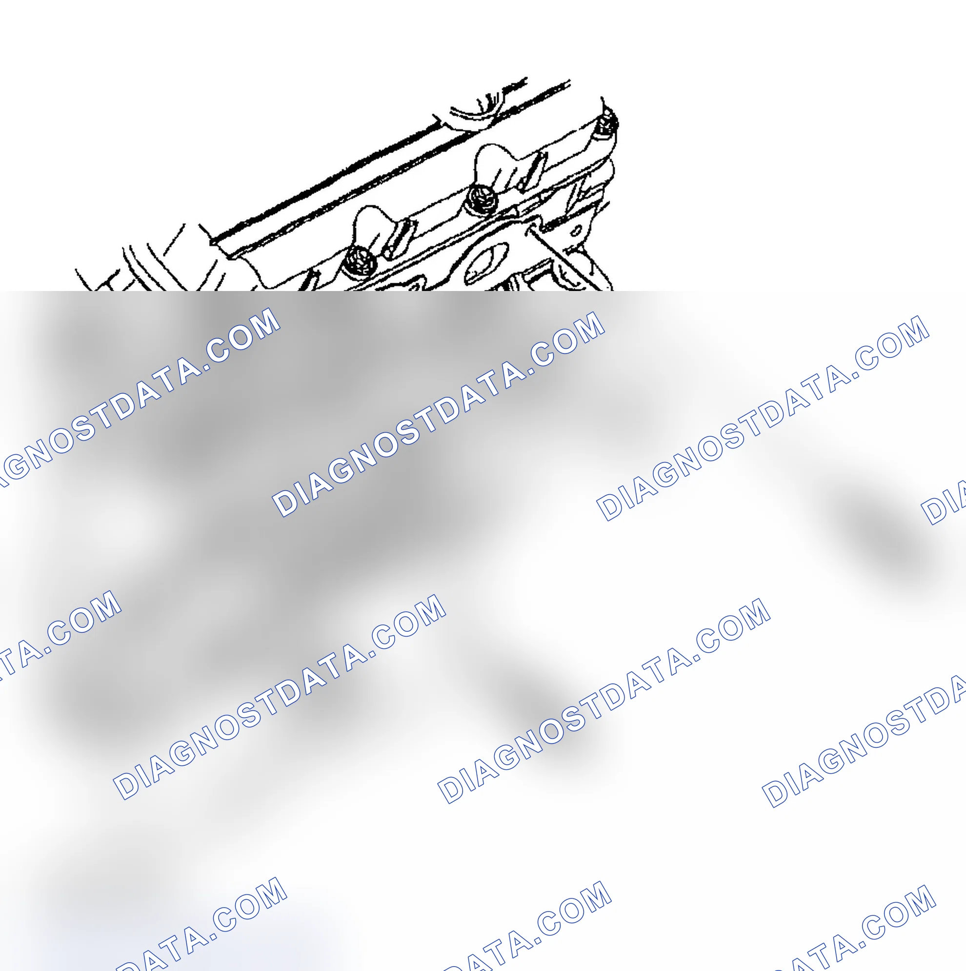 Scheme 655: Exhaust Manifold (Left Side) - Installation