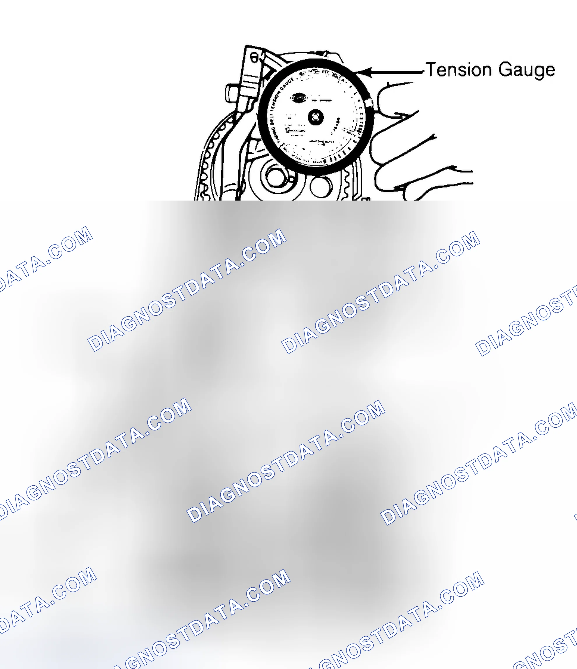Scheme 3: Adjusting Typical Timing Belt Tension