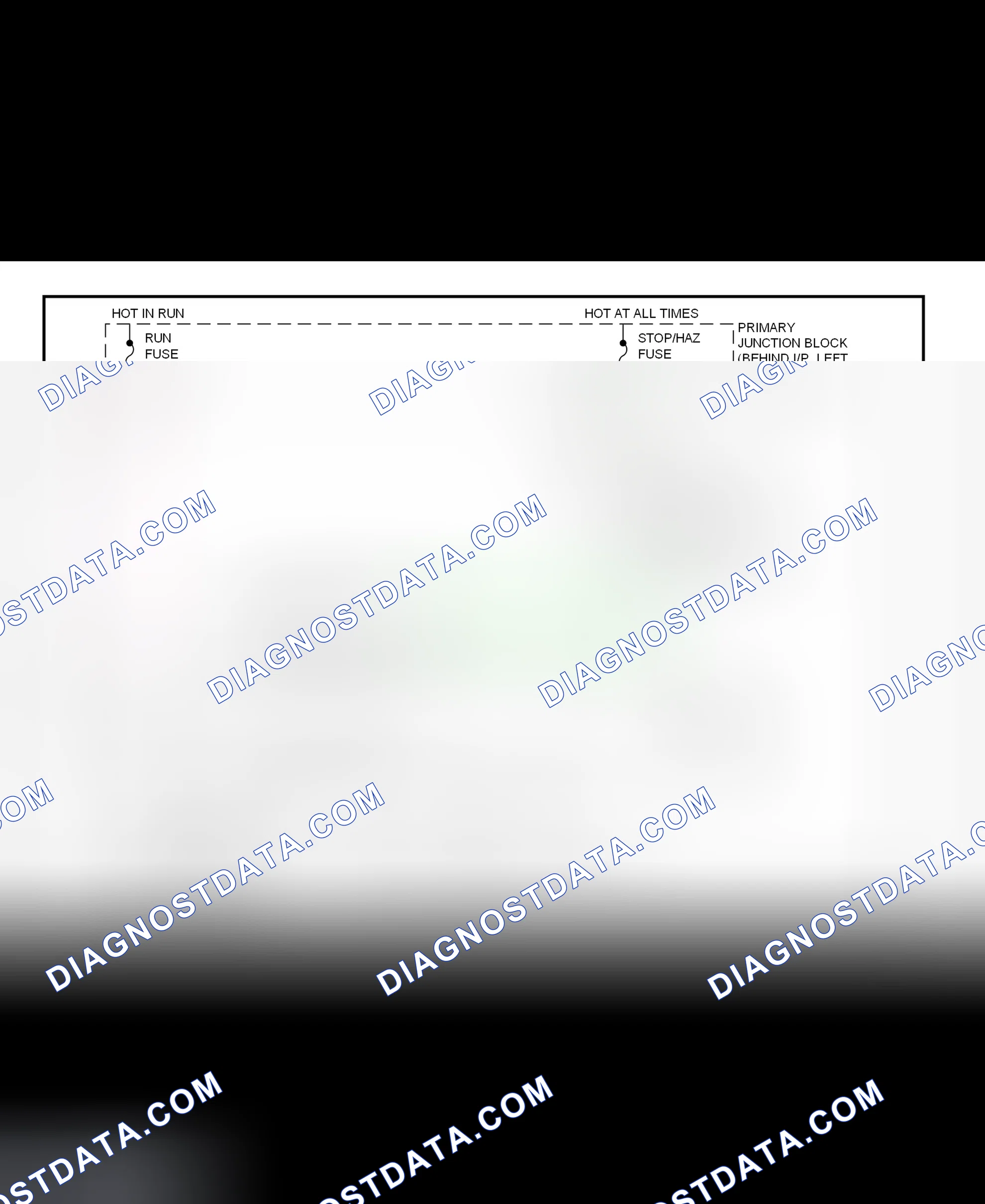 Scheme 123: Shift Interlock System Wiring Diagram (1997 Cougar & Thunderbird)