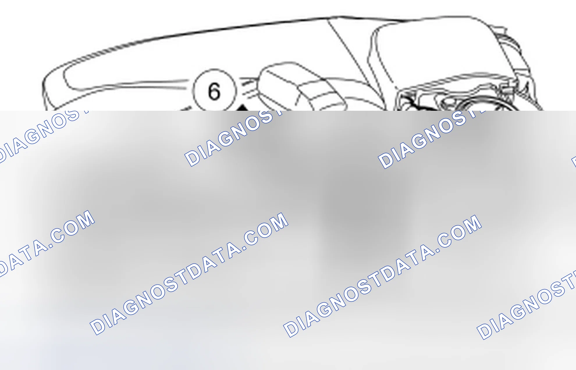 Scheme 232: Retainer and Connector Location View, Inboard Side