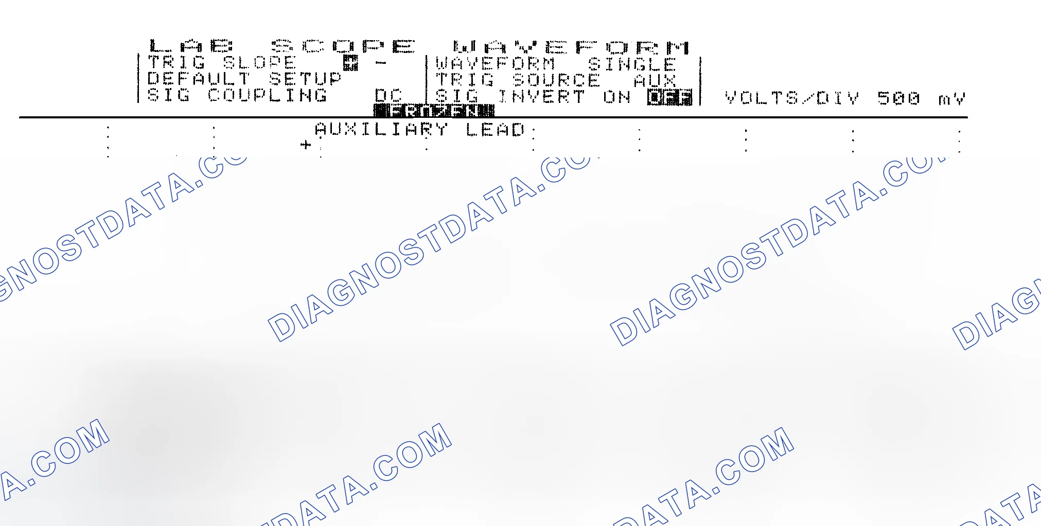 Scheme 14: Single Injector w/Excessive Current Flow - Current Pattern