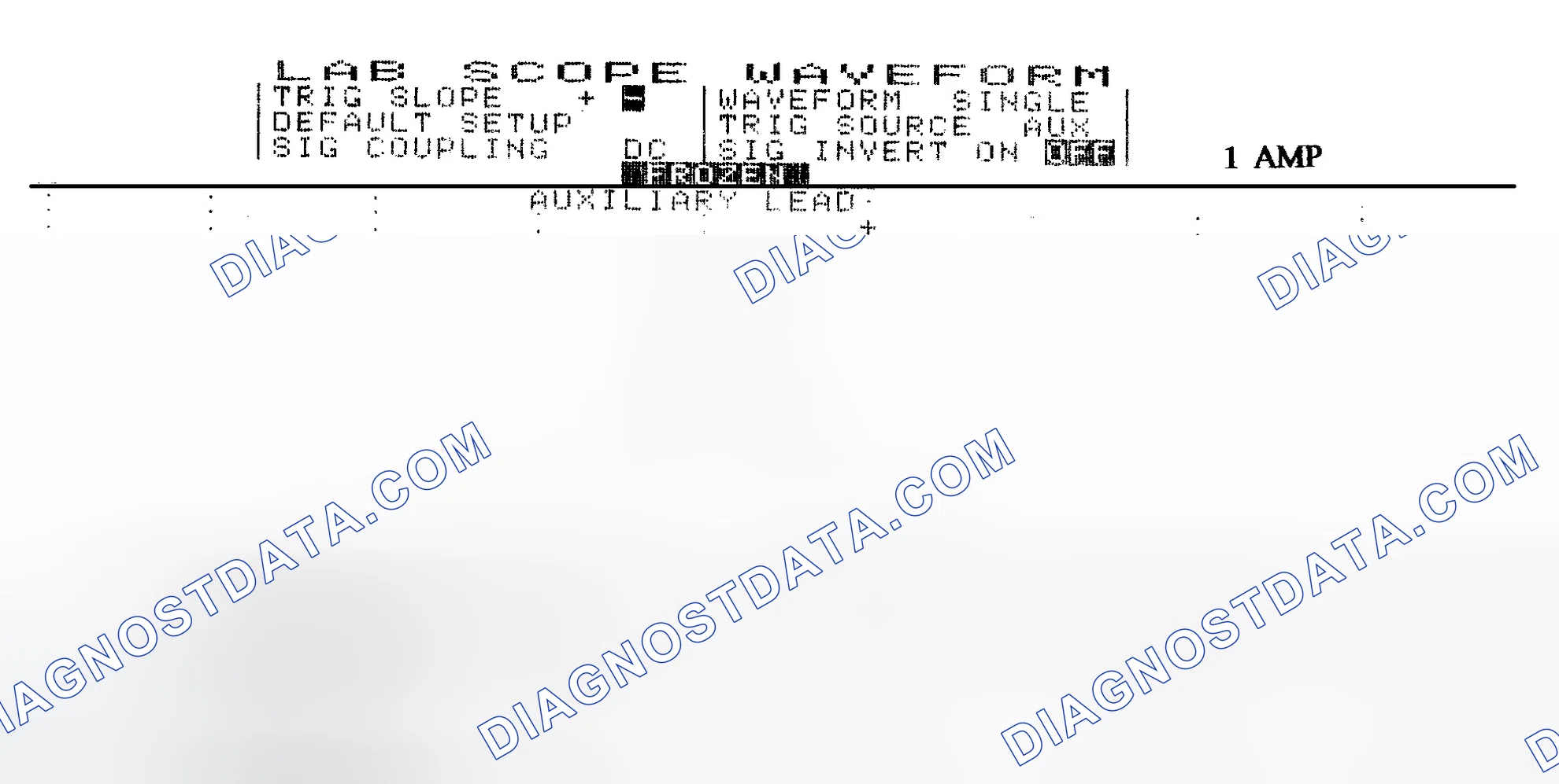 Scheme 20: Single Injector w/Normal Current Flow - Current Pattern