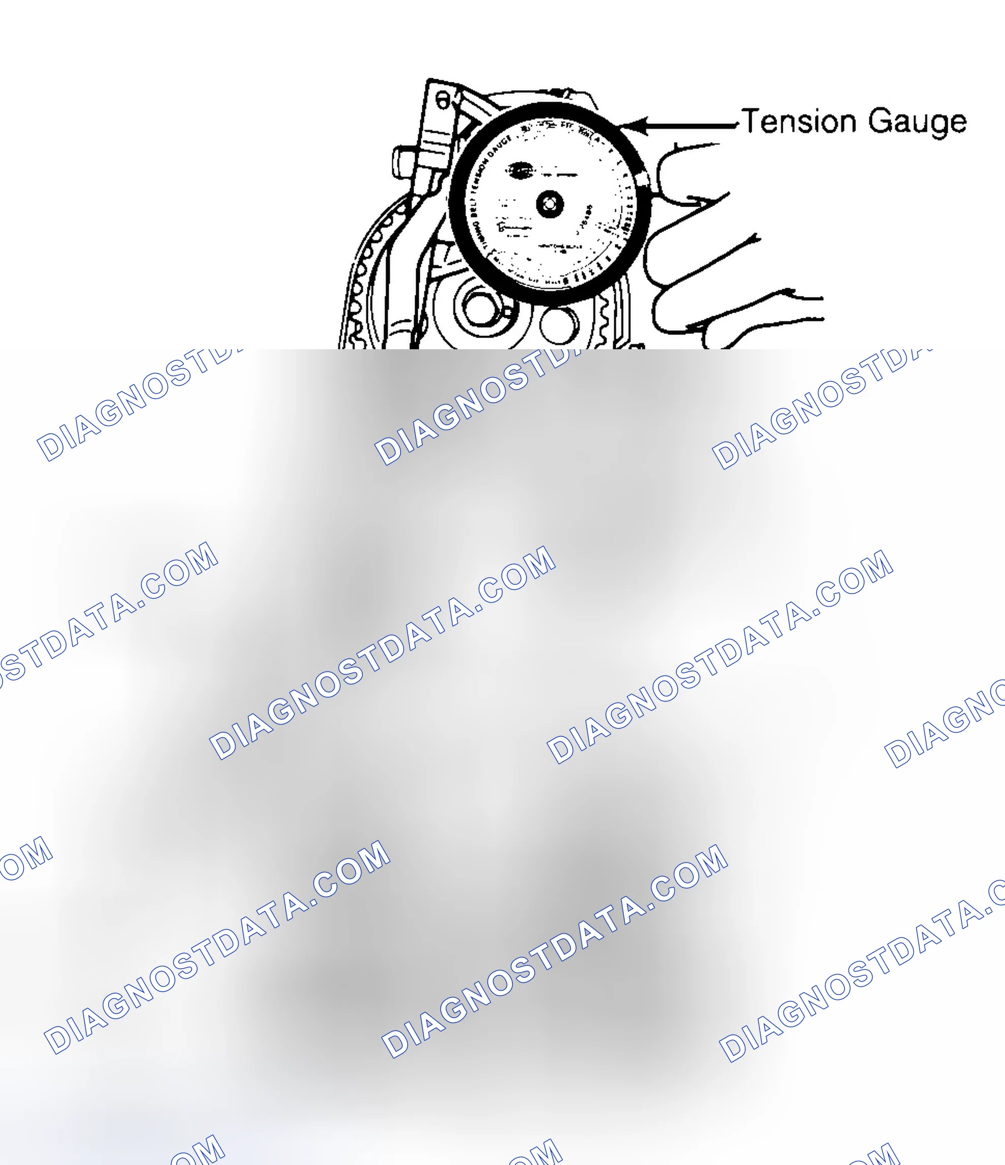 Scheme 3: Adjusting Typical Timing Belt Tension