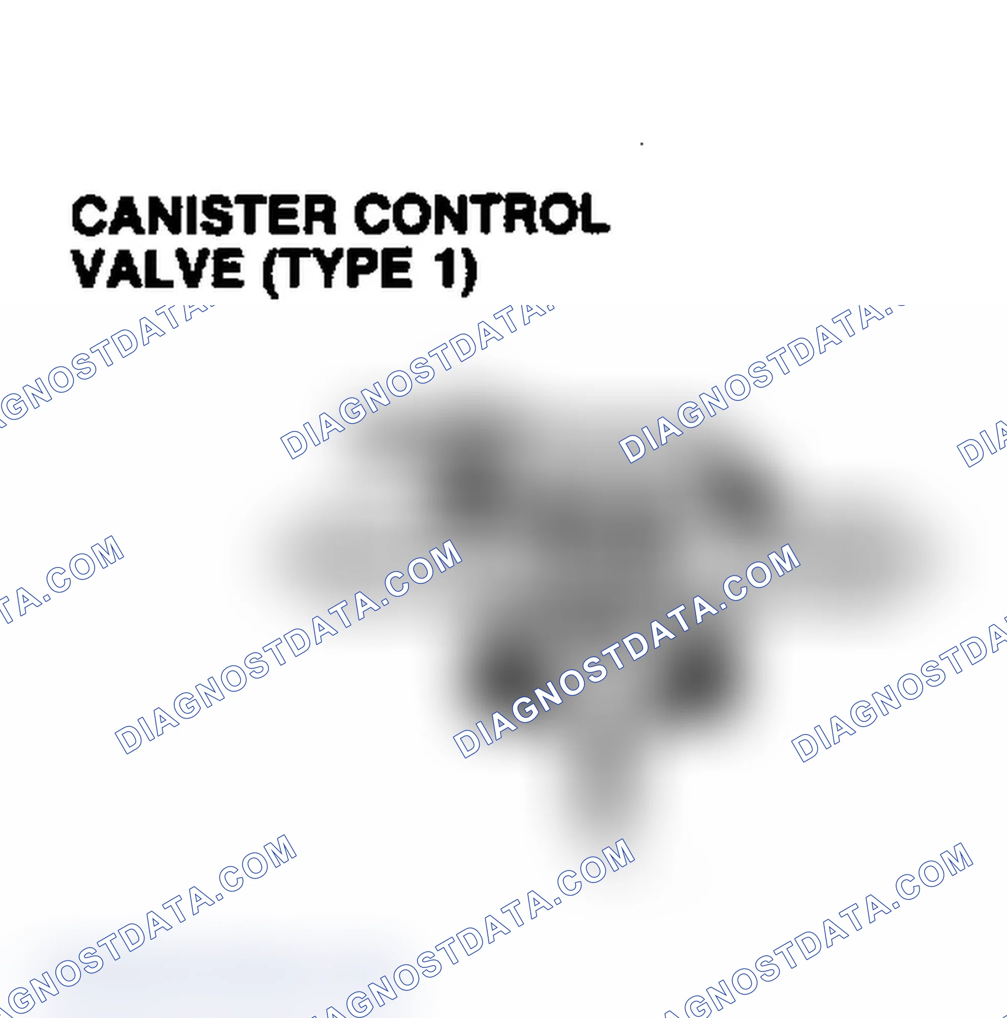 Scheme 12: CANISTER CONTROL VALVE (TYPE 1)
