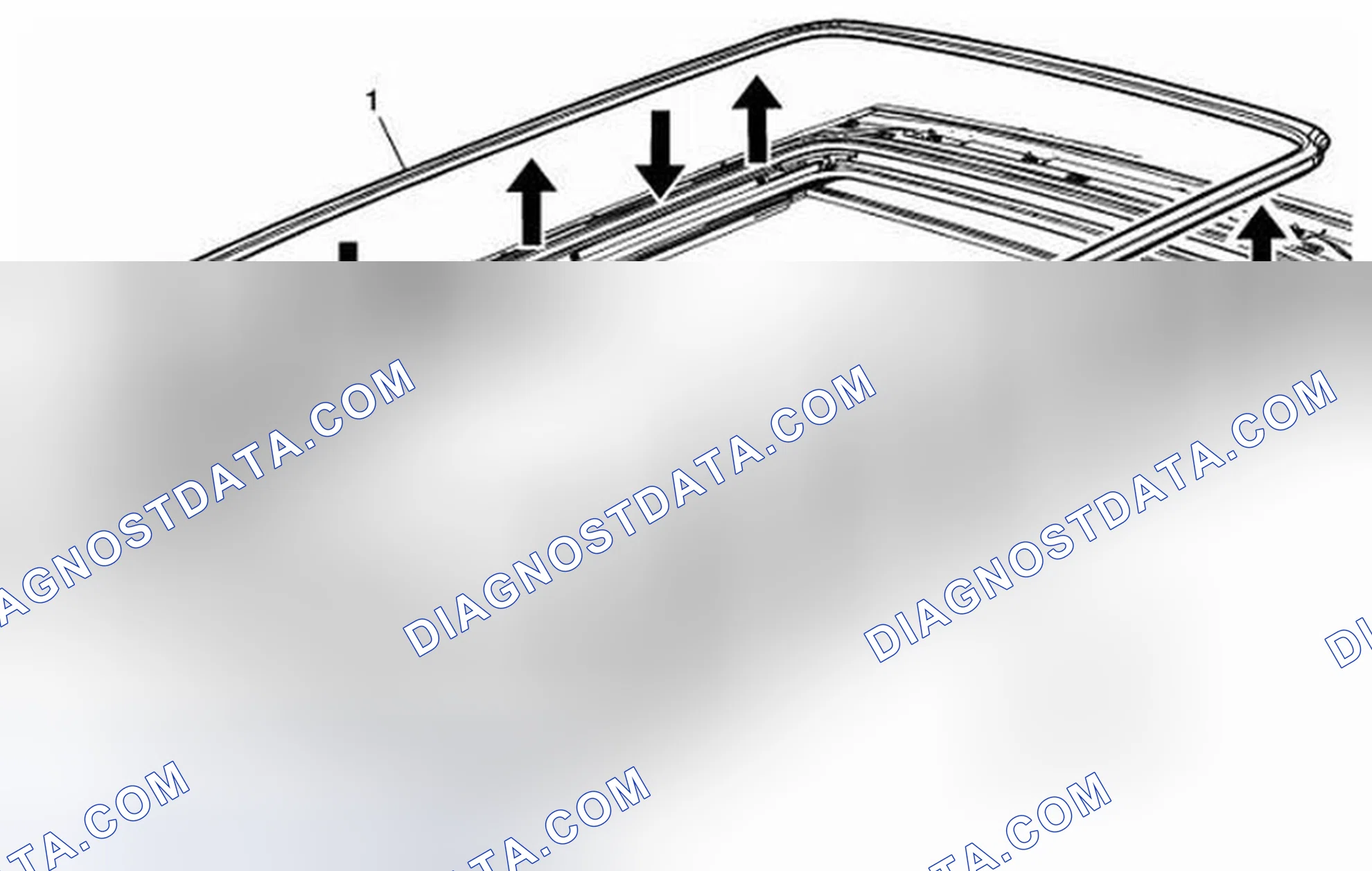 Scheme 10: Sunroof Window Seal Replacement - Outer