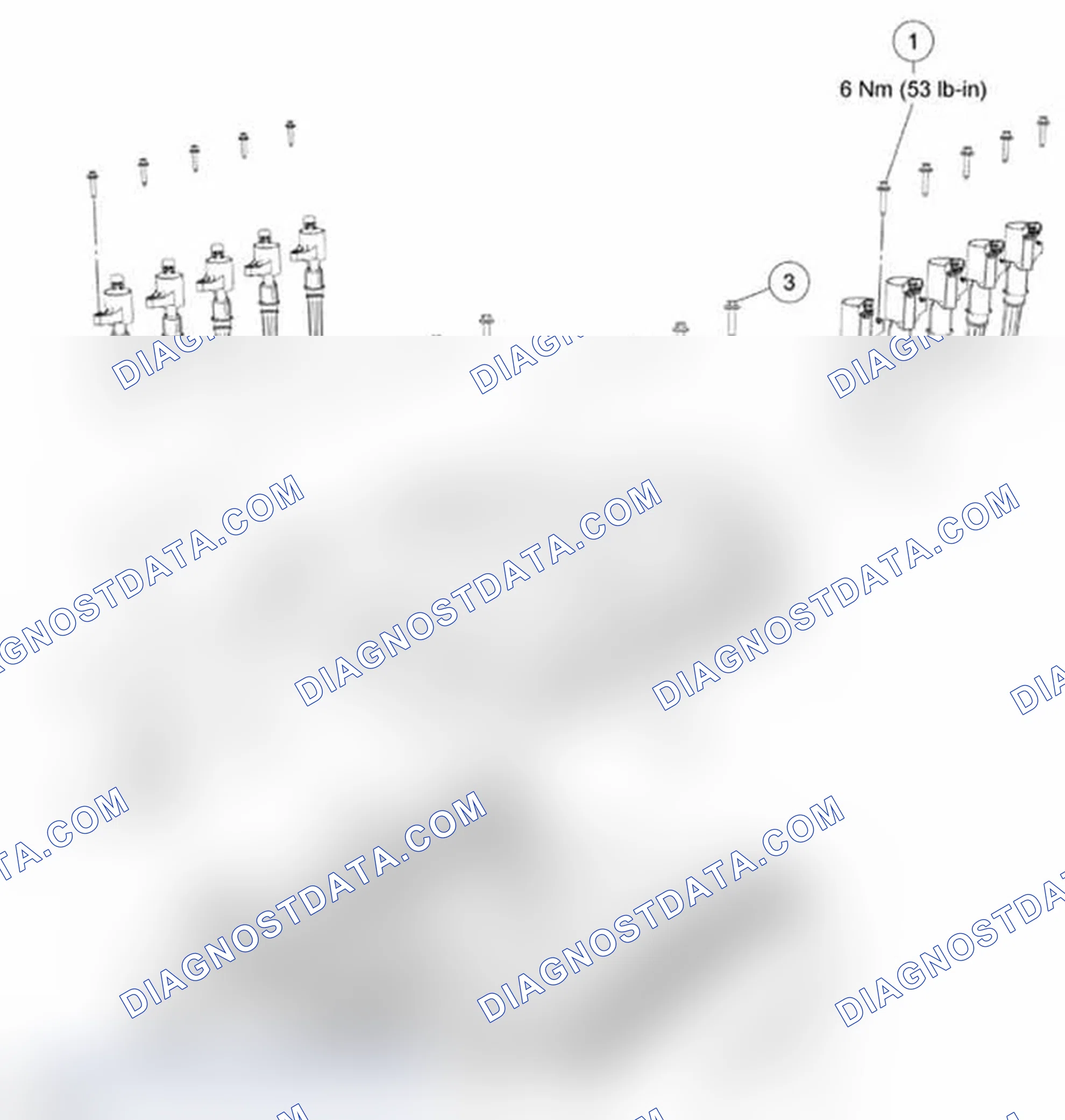 Scheme 858: Ignition Coils, Thermostat Housing, Thermostat and Intake Manifold