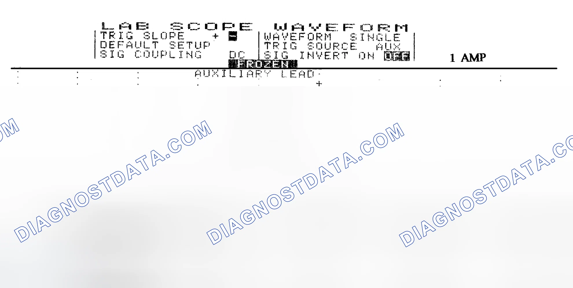 Scheme 20: Single Injector w/Normal Current Flow - Current Pattern