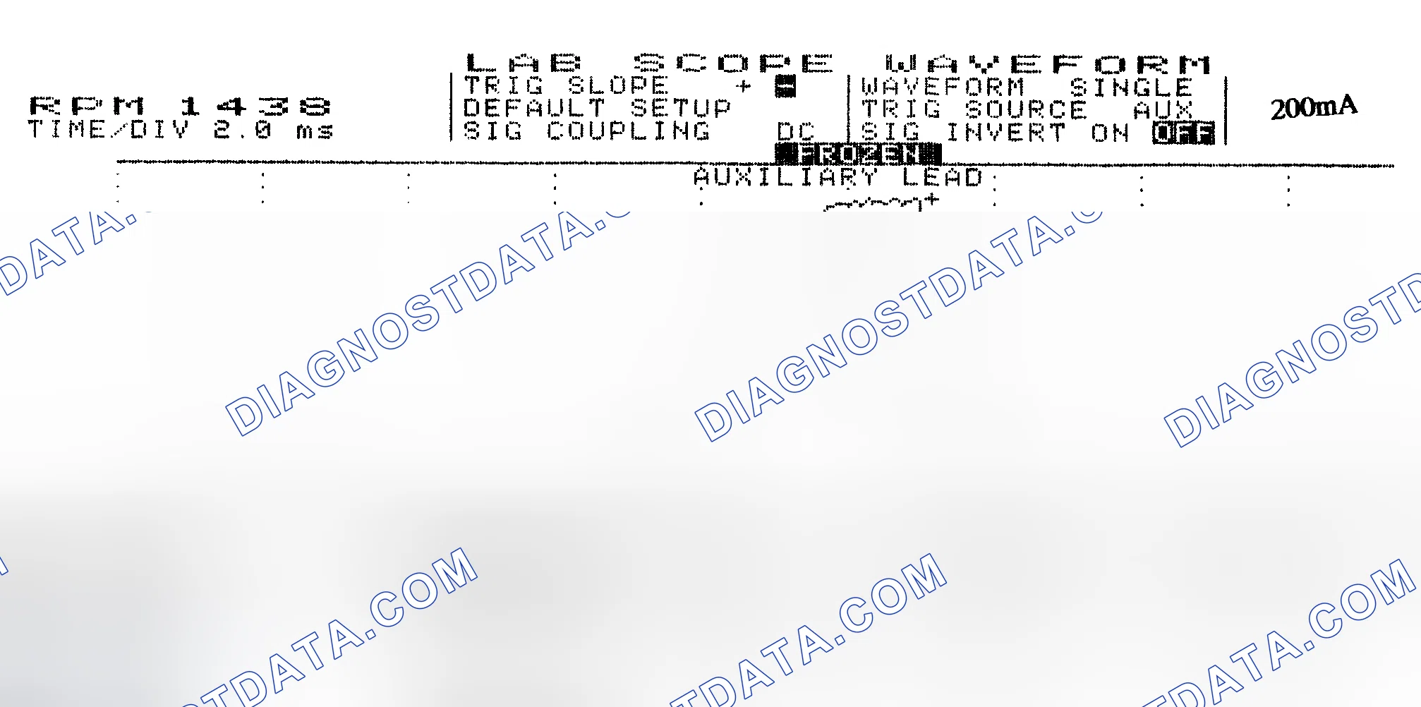 Scheme 15: Single Injector w/Normal Current Flow - Current Pattern