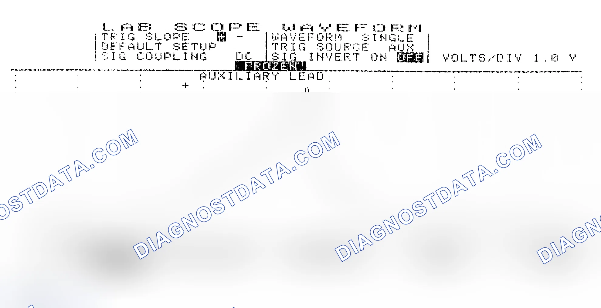 Scheme 19: Single Injector w/Excessive Current Flow - Current Pattern