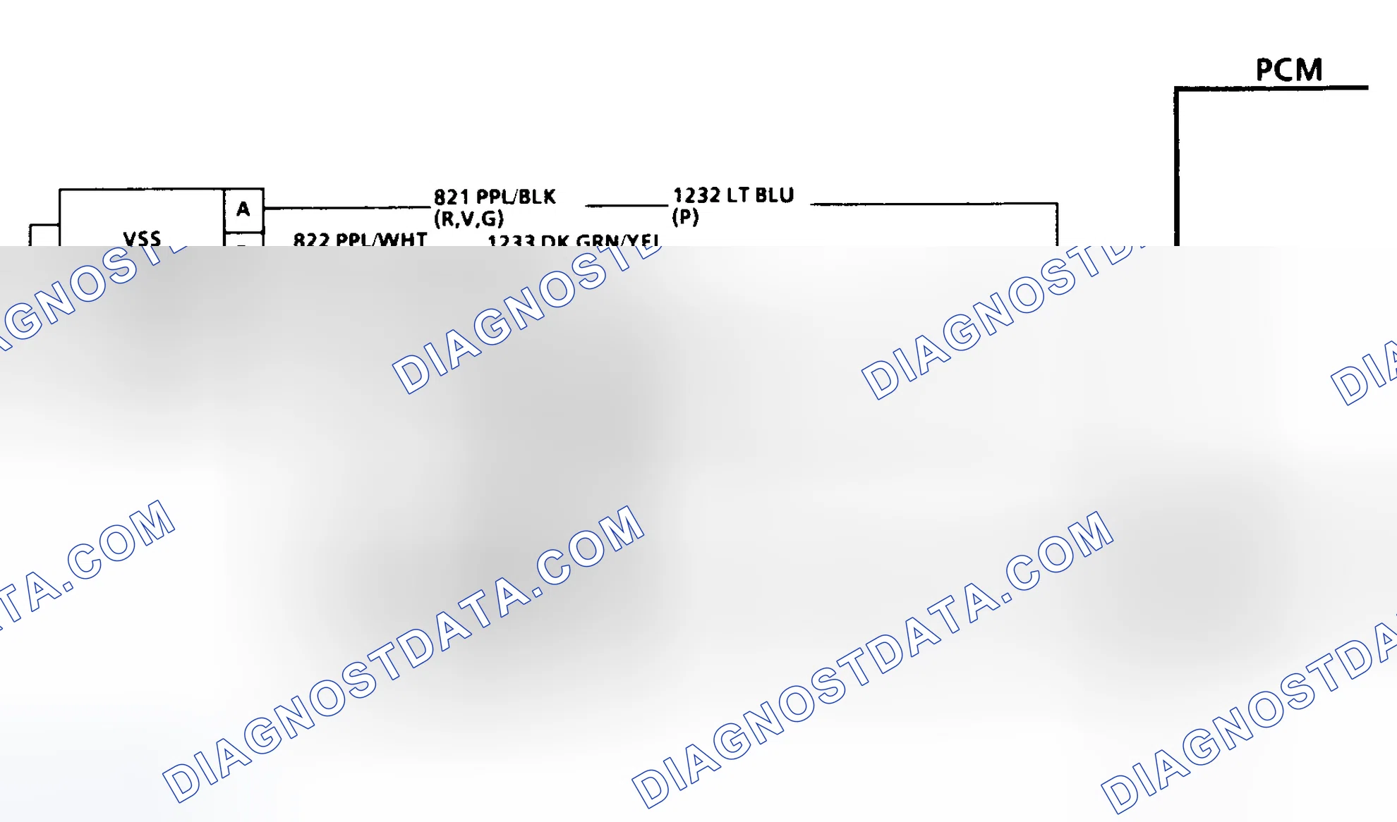 Scheme 93: Code 24 Schematic (2WD W/4L80-E Trans. Except C & K Series) Vehicle Speed Sensor