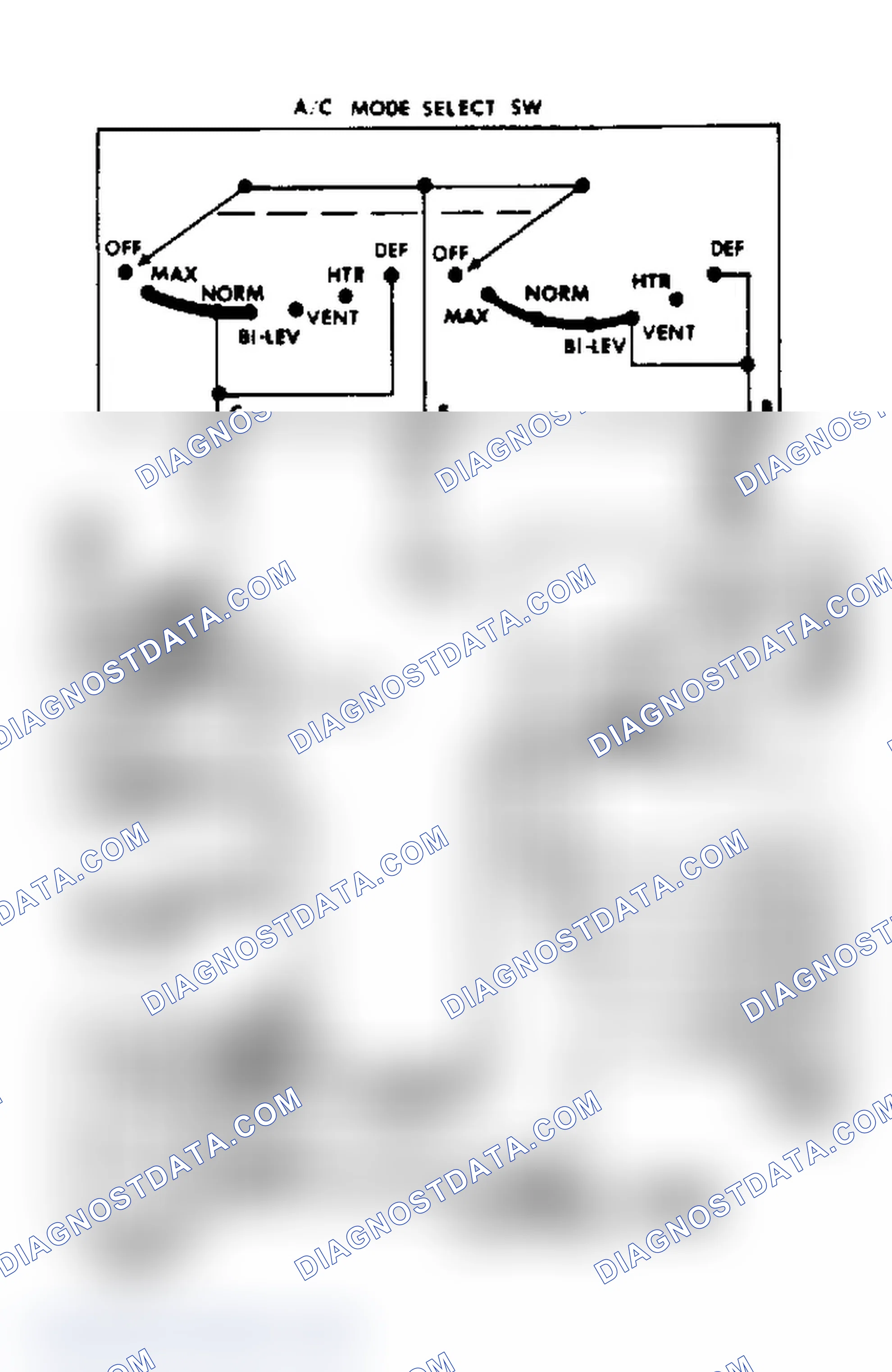 Scheme 16: Manual A/C-Heater Wiring Diagram ("G" Series Vans)