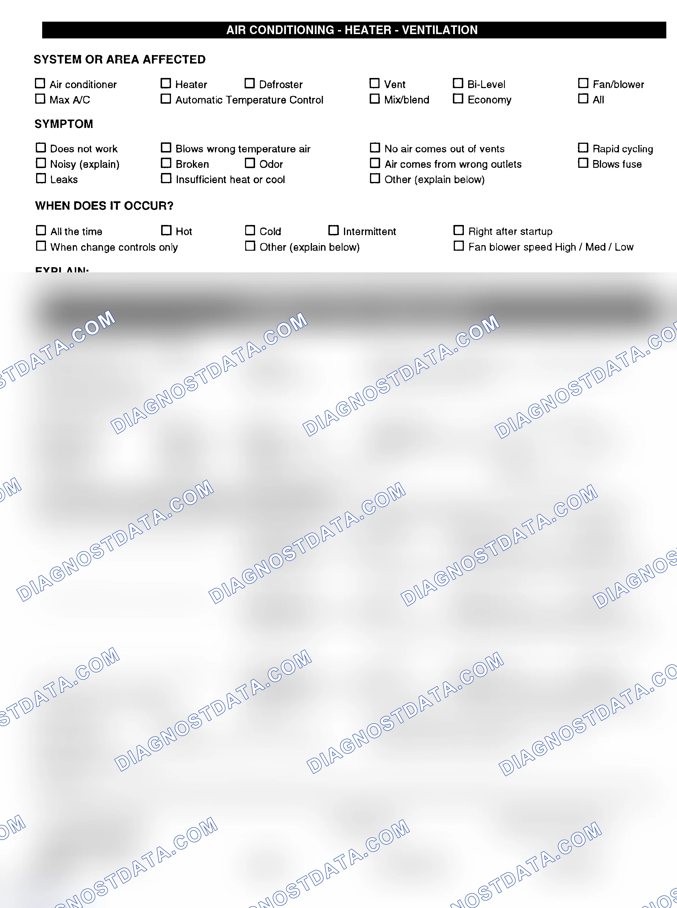 Scheme 4: Symptom Check List - Page 3