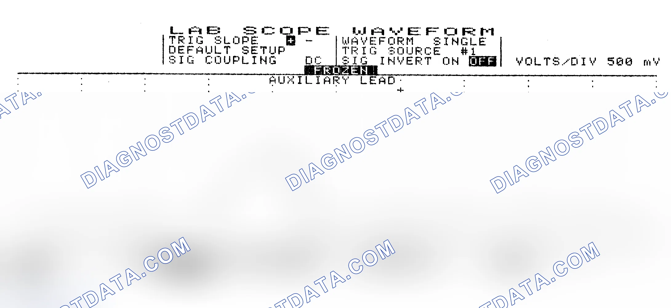 Scheme 10: Single Injector w/Excessive Current Flow - Current Pattern