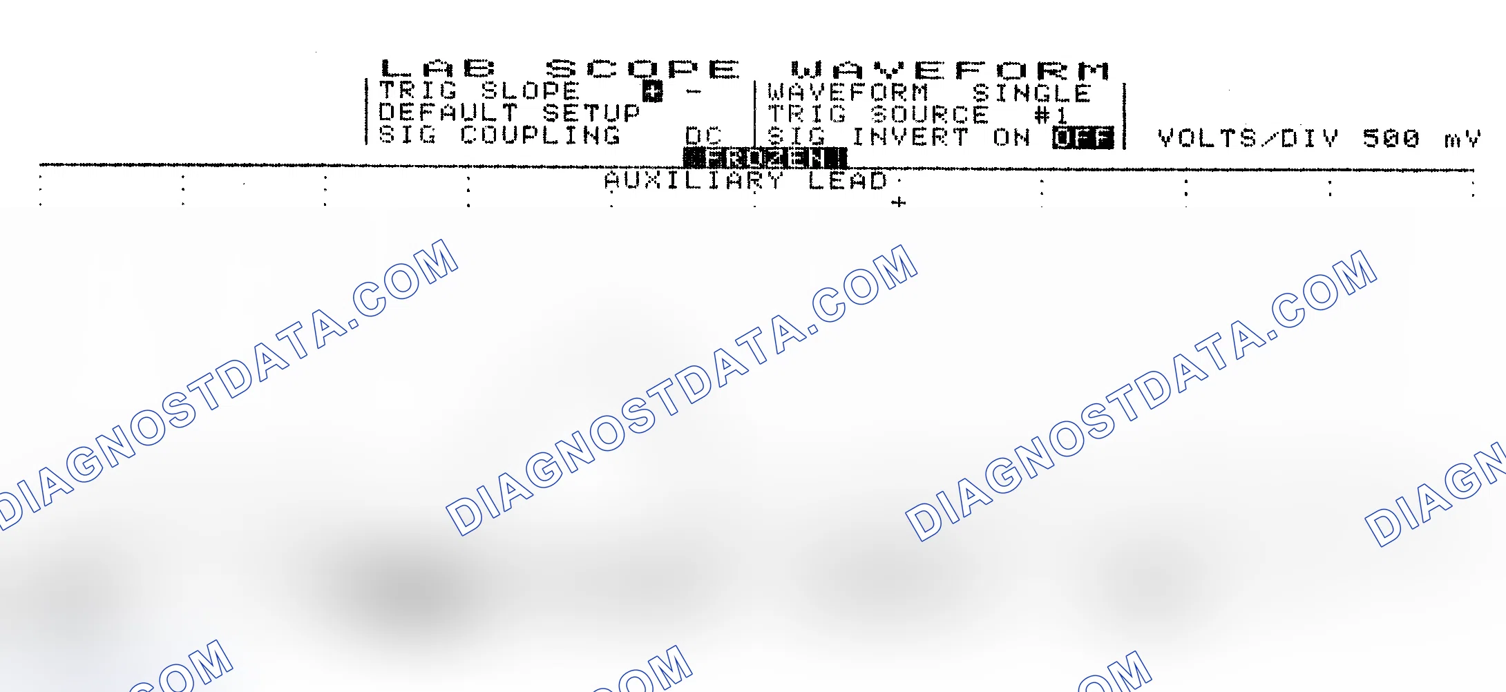 Scheme 10: Single Injector w/Excessive Current Flow - Current Pattern
