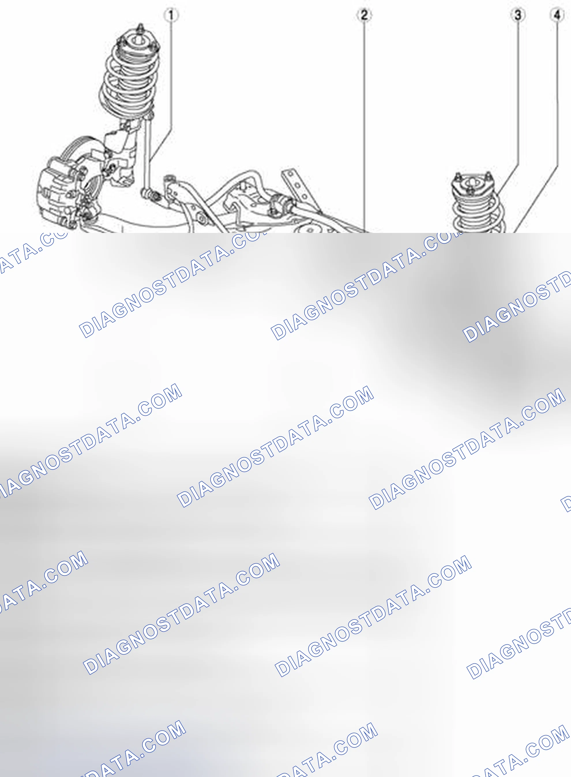 Scheme 1: Identifying Front Suspension Component Location
