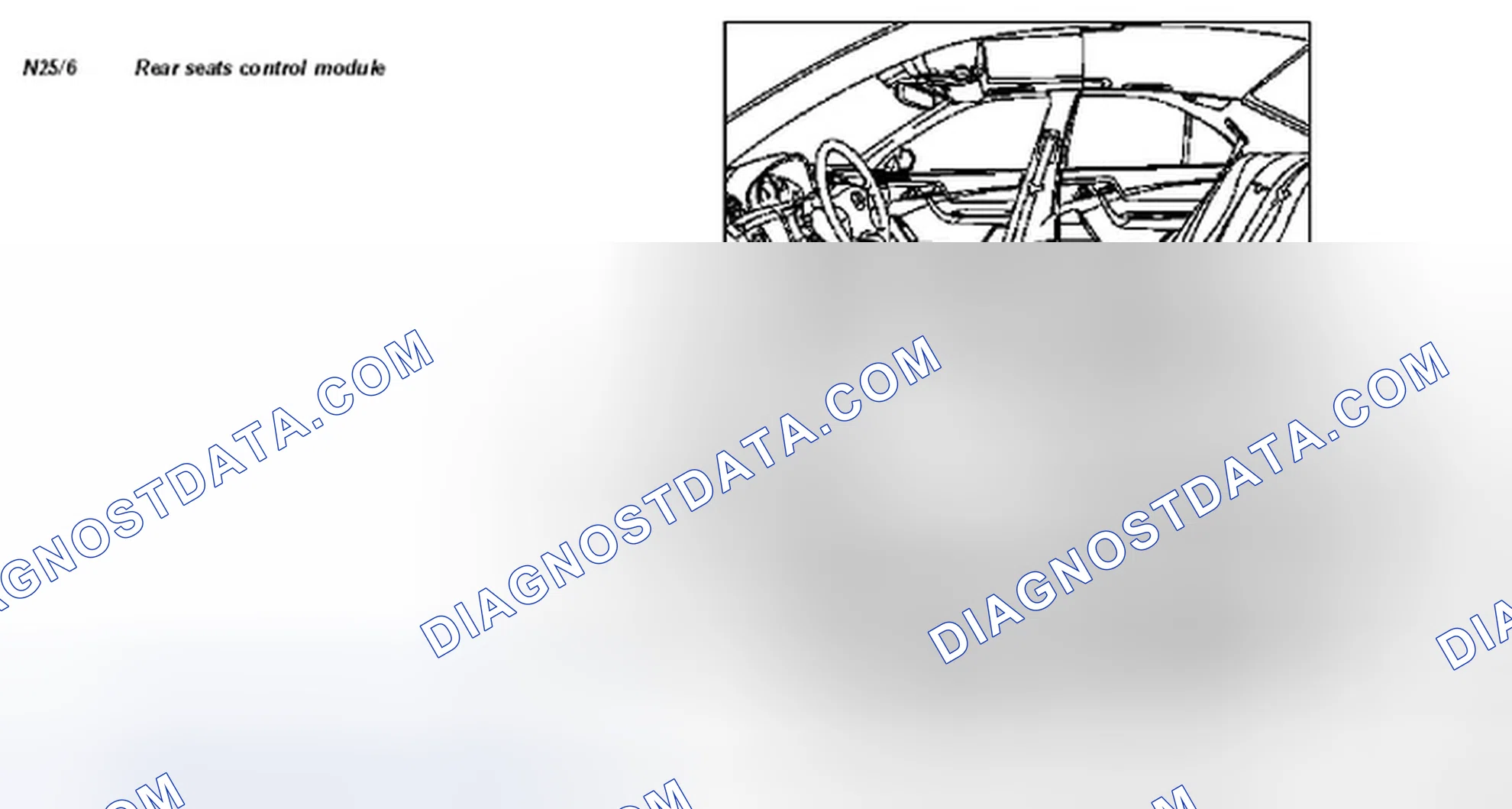 Scheme 33: Identifying Rear Seat Control Module Location