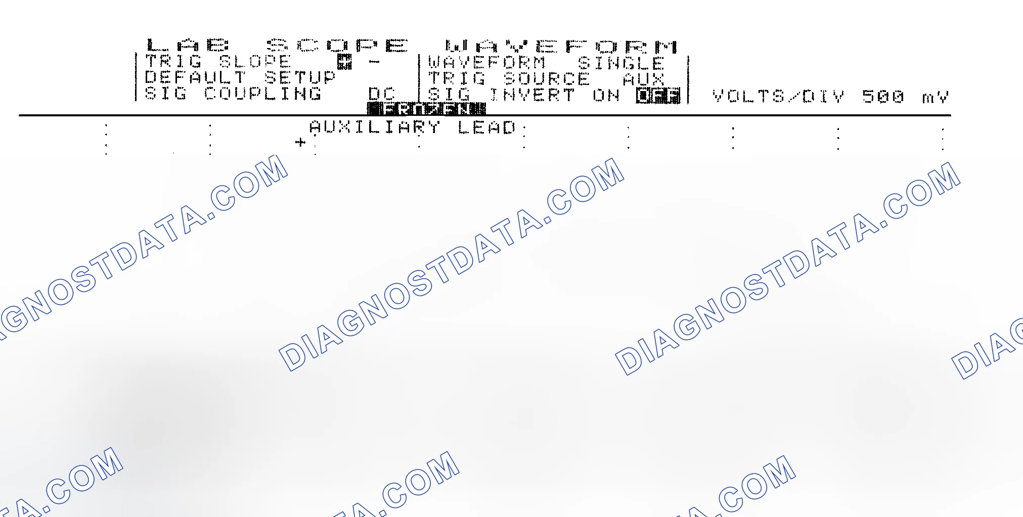 Scheme 14: Single Injector w/Excessive Current Flow - Current Pattern