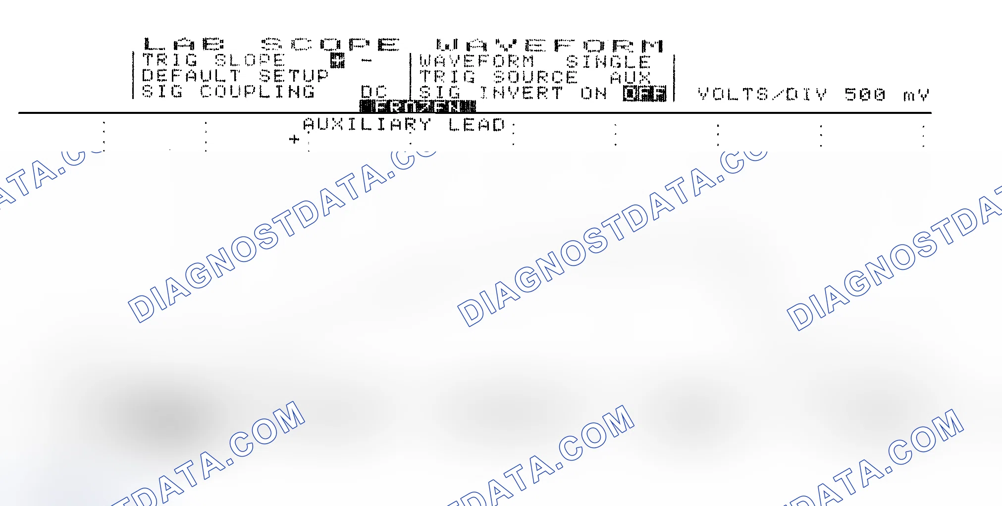 Scheme 14: Single Injector w/Excessive Current Flow - Current Pattern