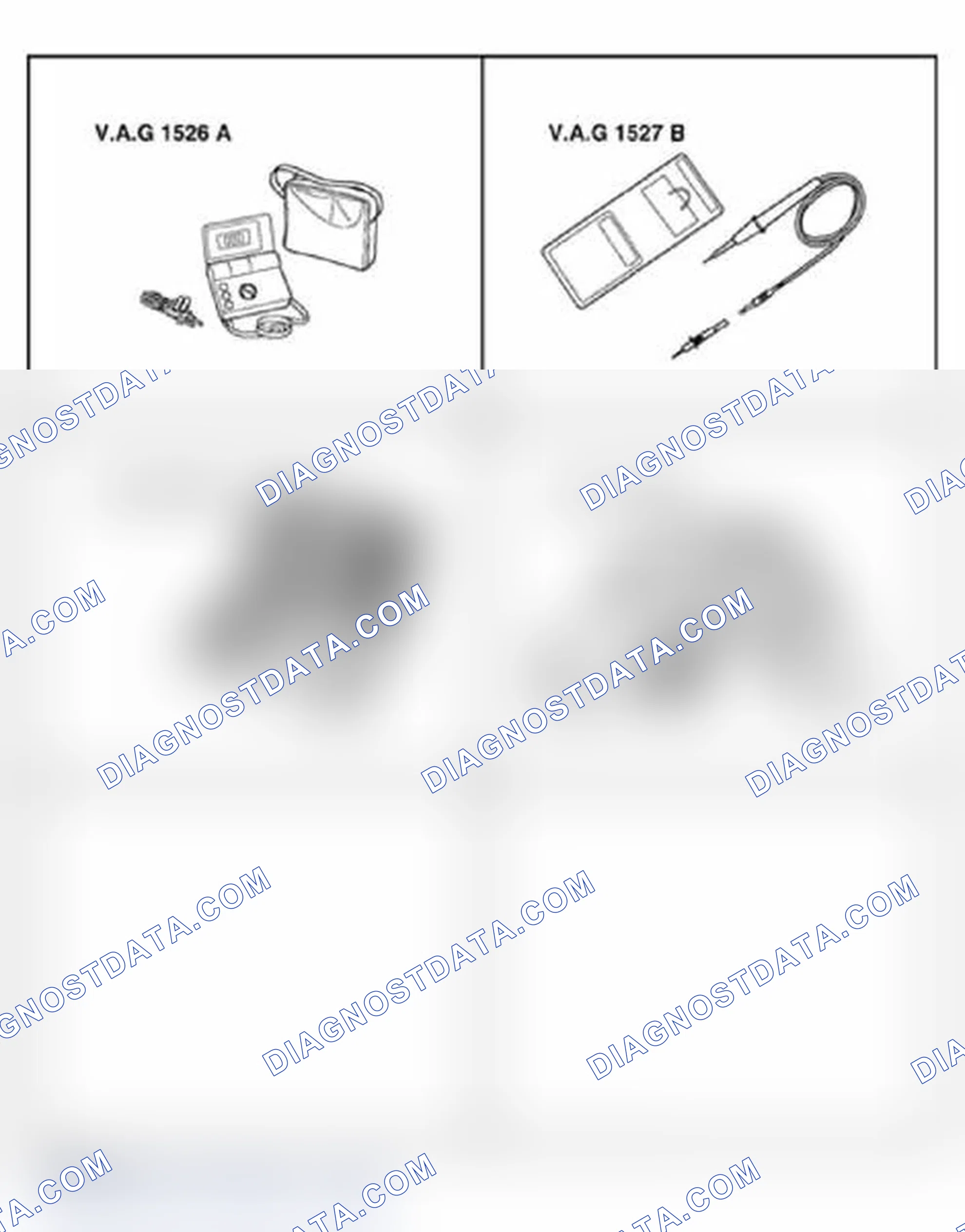 Scheme 117: Recommended special tools and equipment