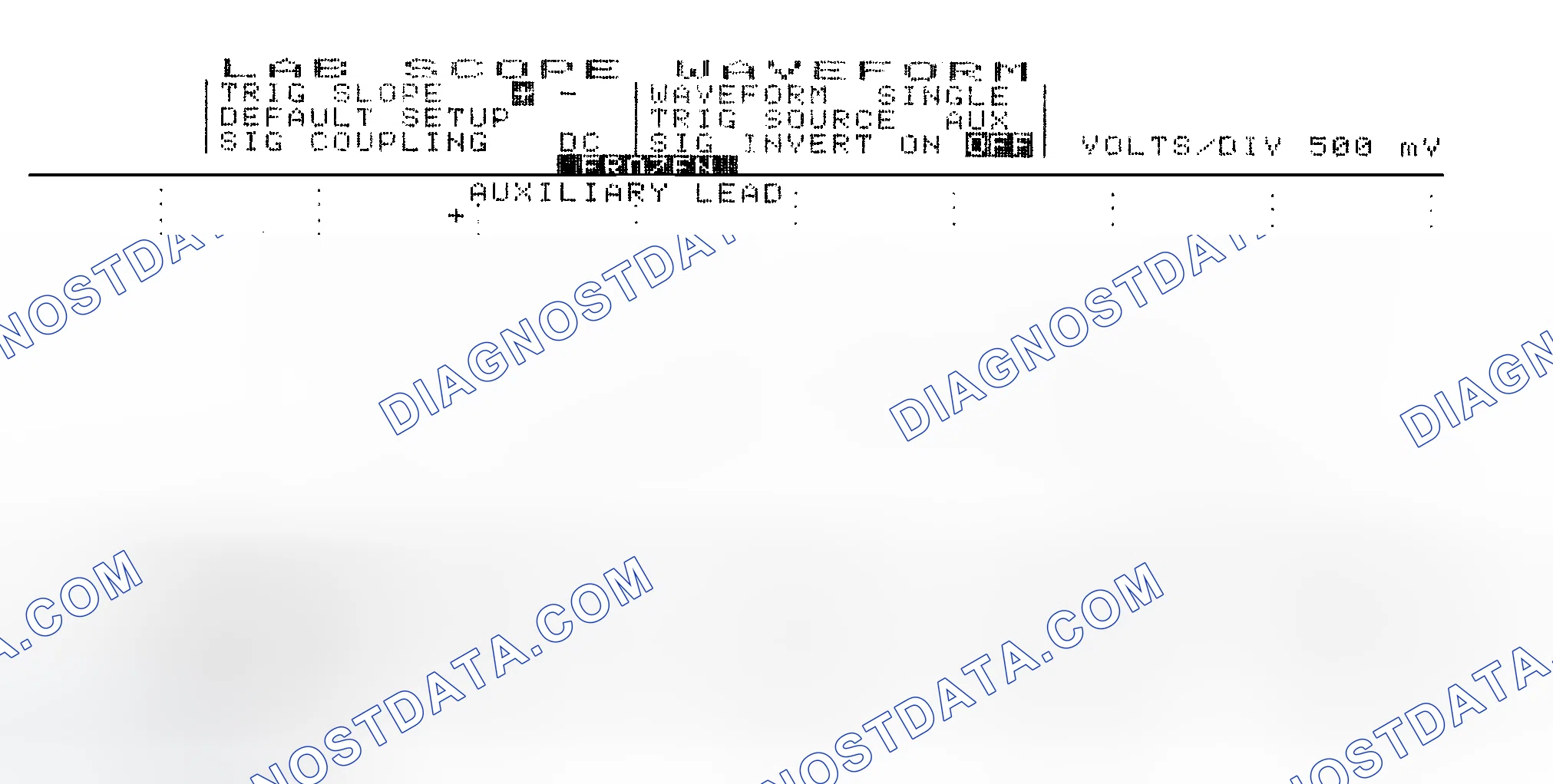 Scheme 14: Single Injector w/Excessive Current Flow - Current Pattern