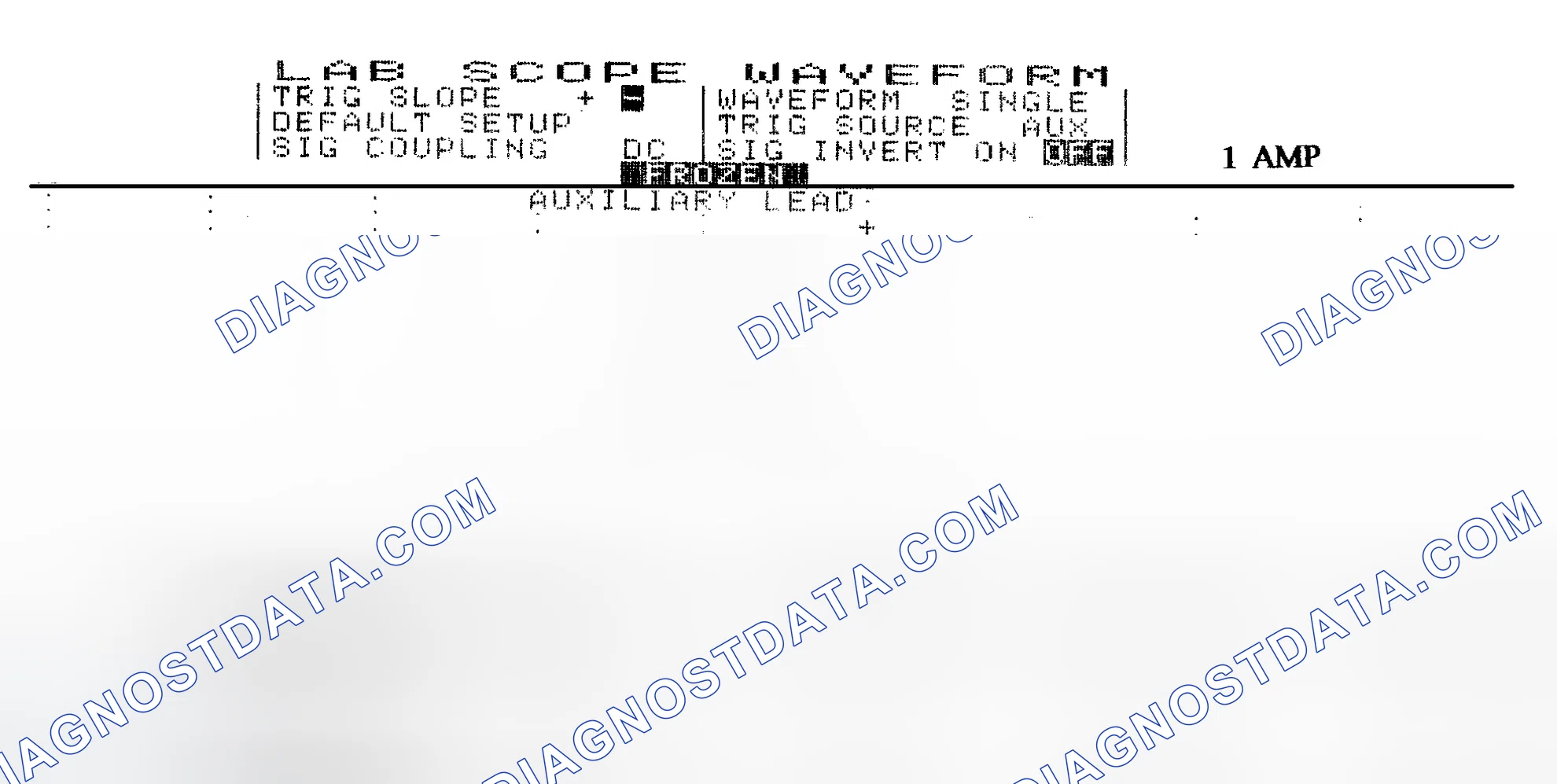 Scheme 20: Single Injector w/Normal Current Flow - Current Pattern
