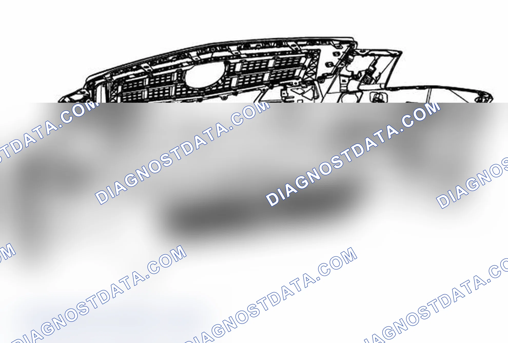 Scheme 19: Front Lower Grille Replacement