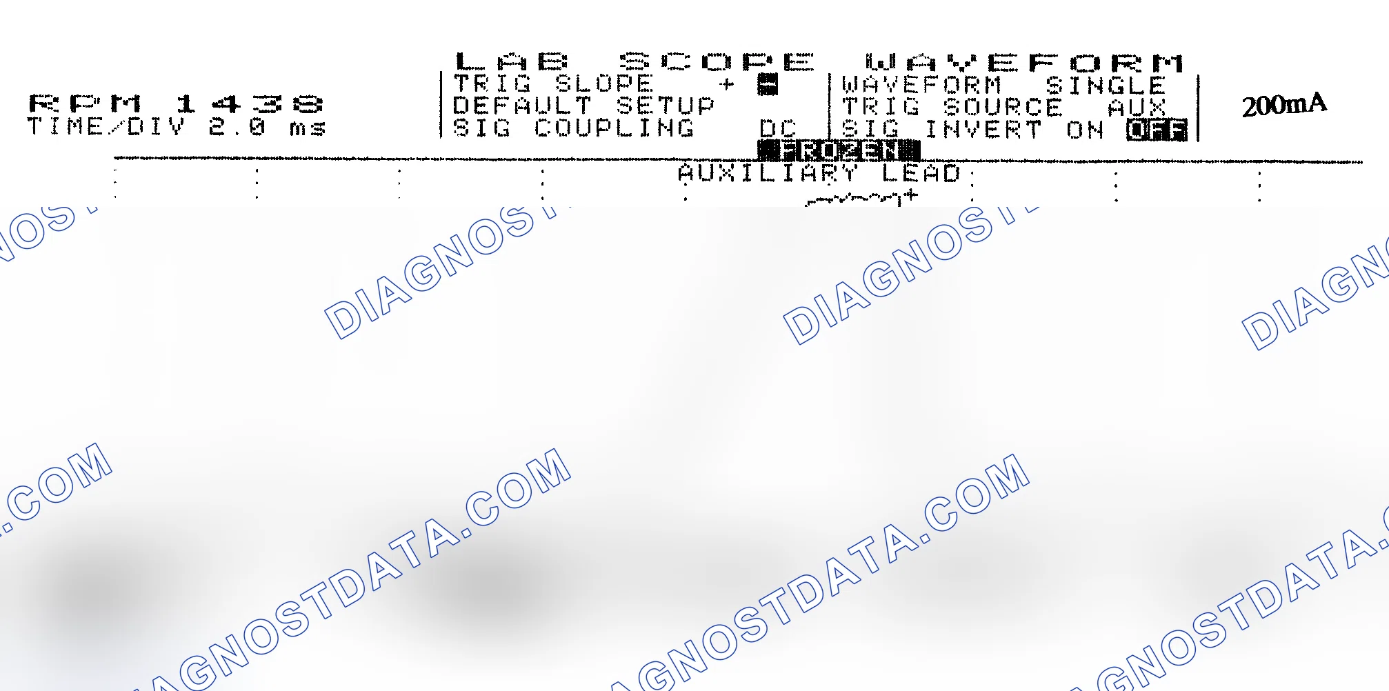 Scheme 15: Single Injector w/Normal Current Flow - Current Pattern