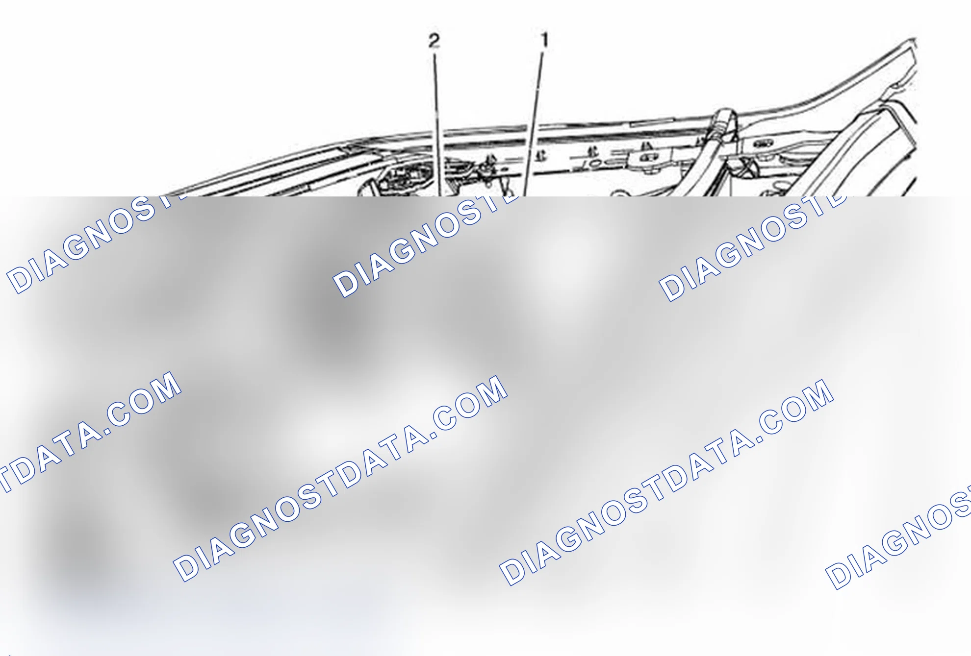 Scheme 23: Headlamp Bulb Replacement - Right Side (Low Beam)