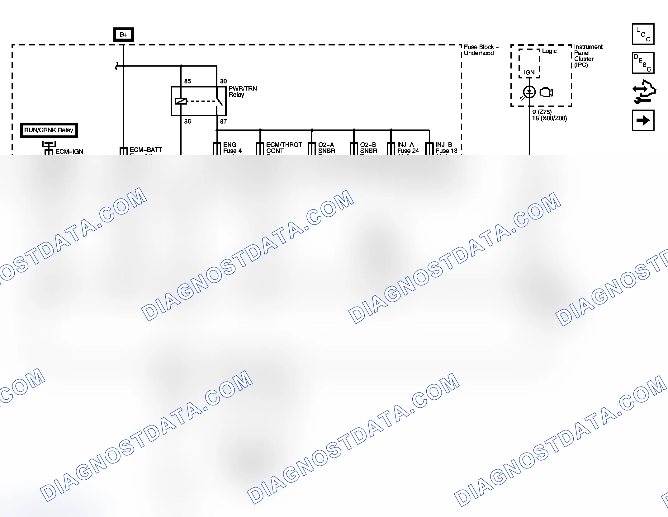 Scheme 3: Engine Controls Schematics