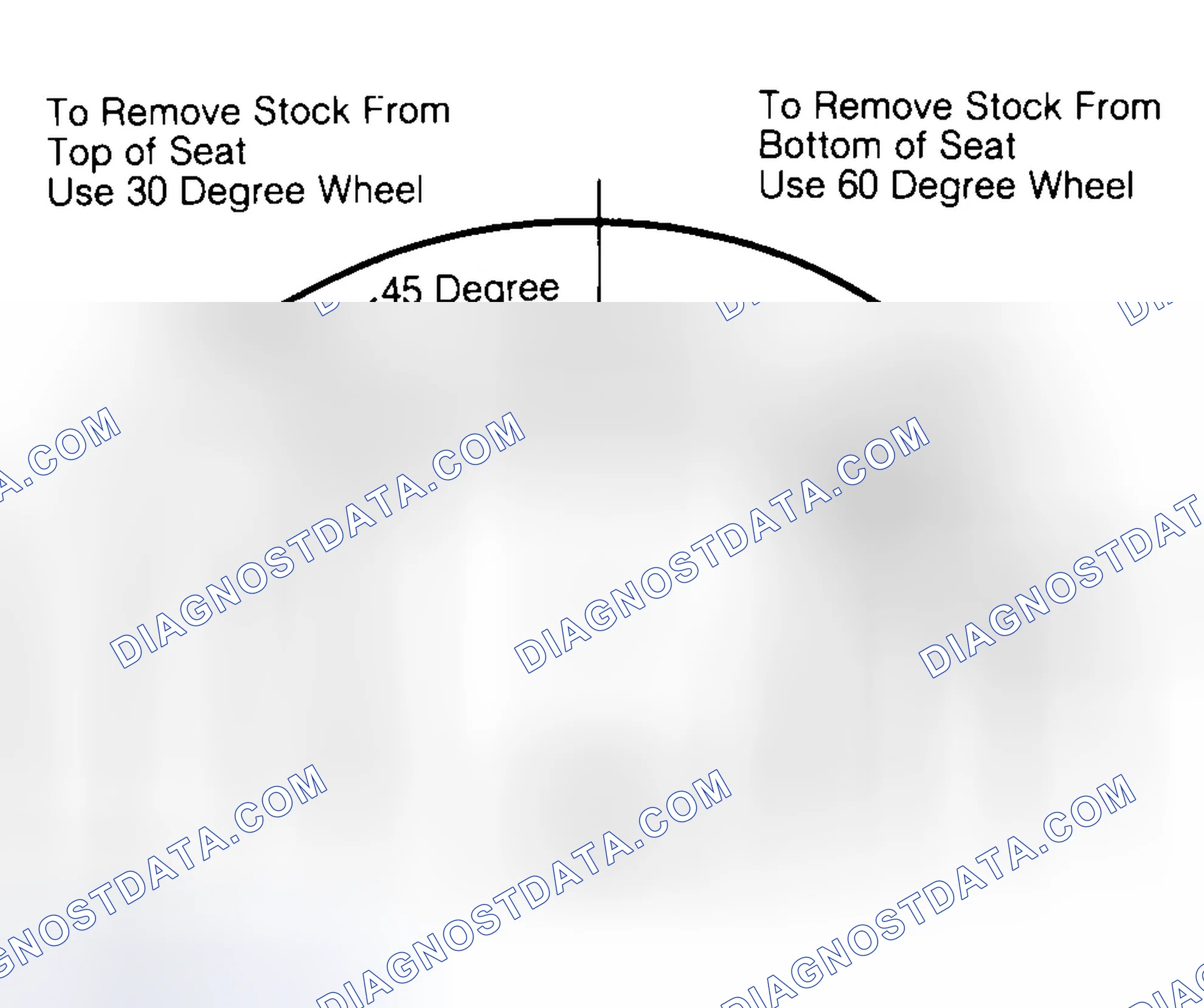Scheme 19: Adjusting Valve Seat Width