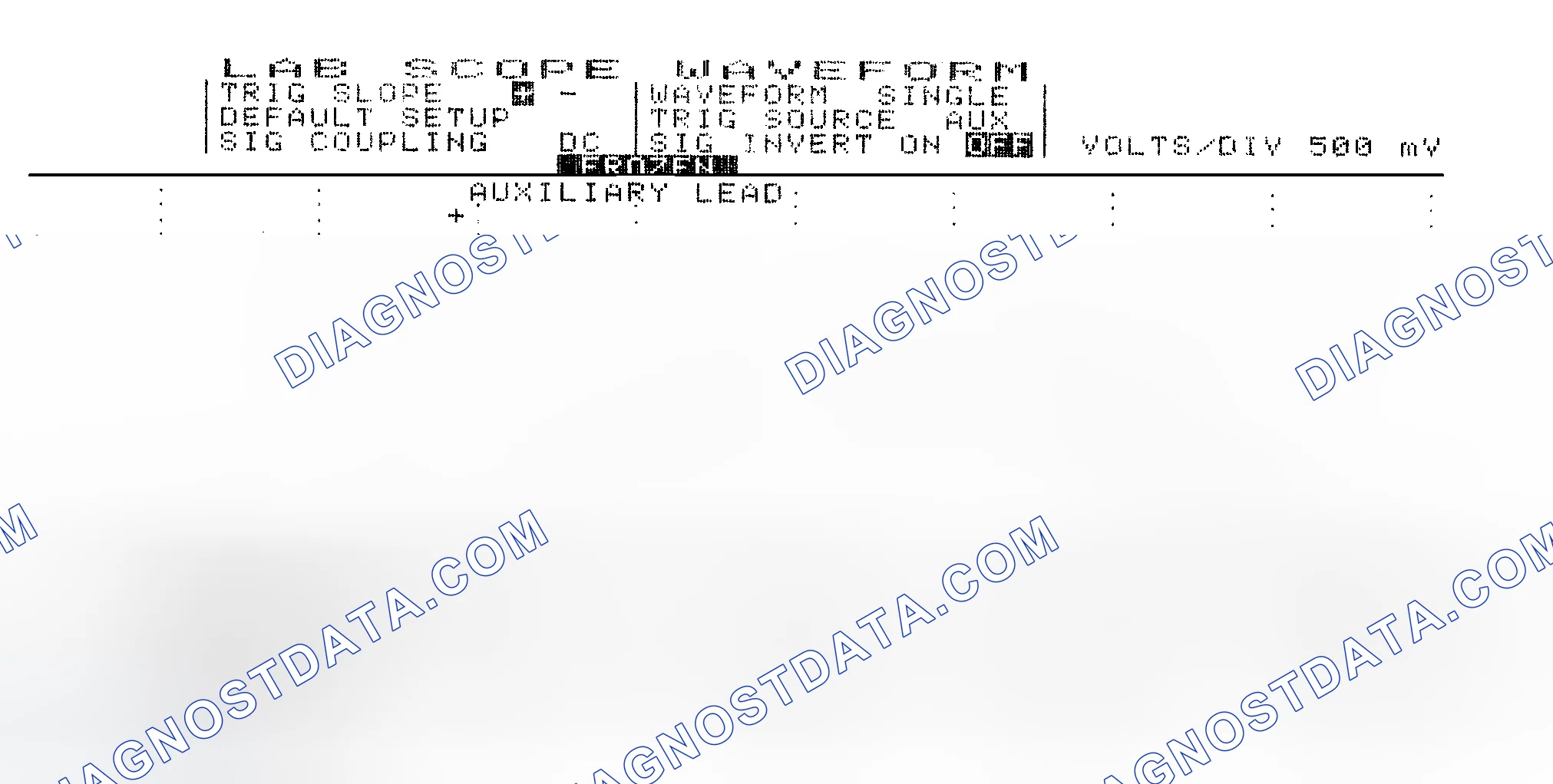 Scheme 14: Single Injector w/Excessive Current Flow - Current Pattern