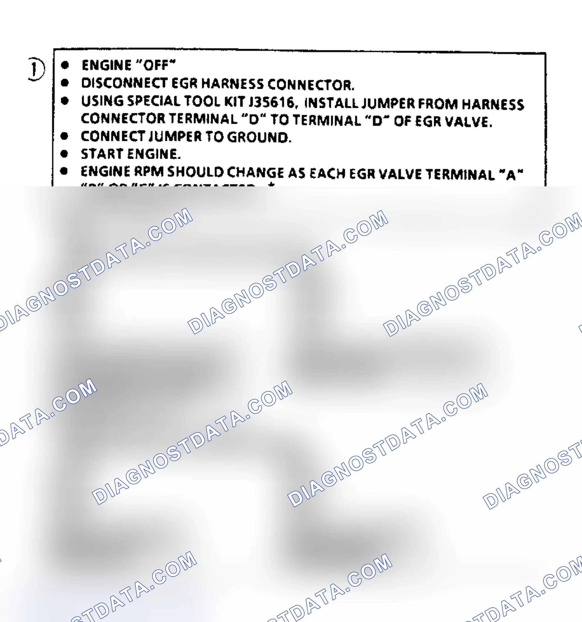Scheme 267: Flow Chart C7, Exhaust Gas Recirculation (3.8L)