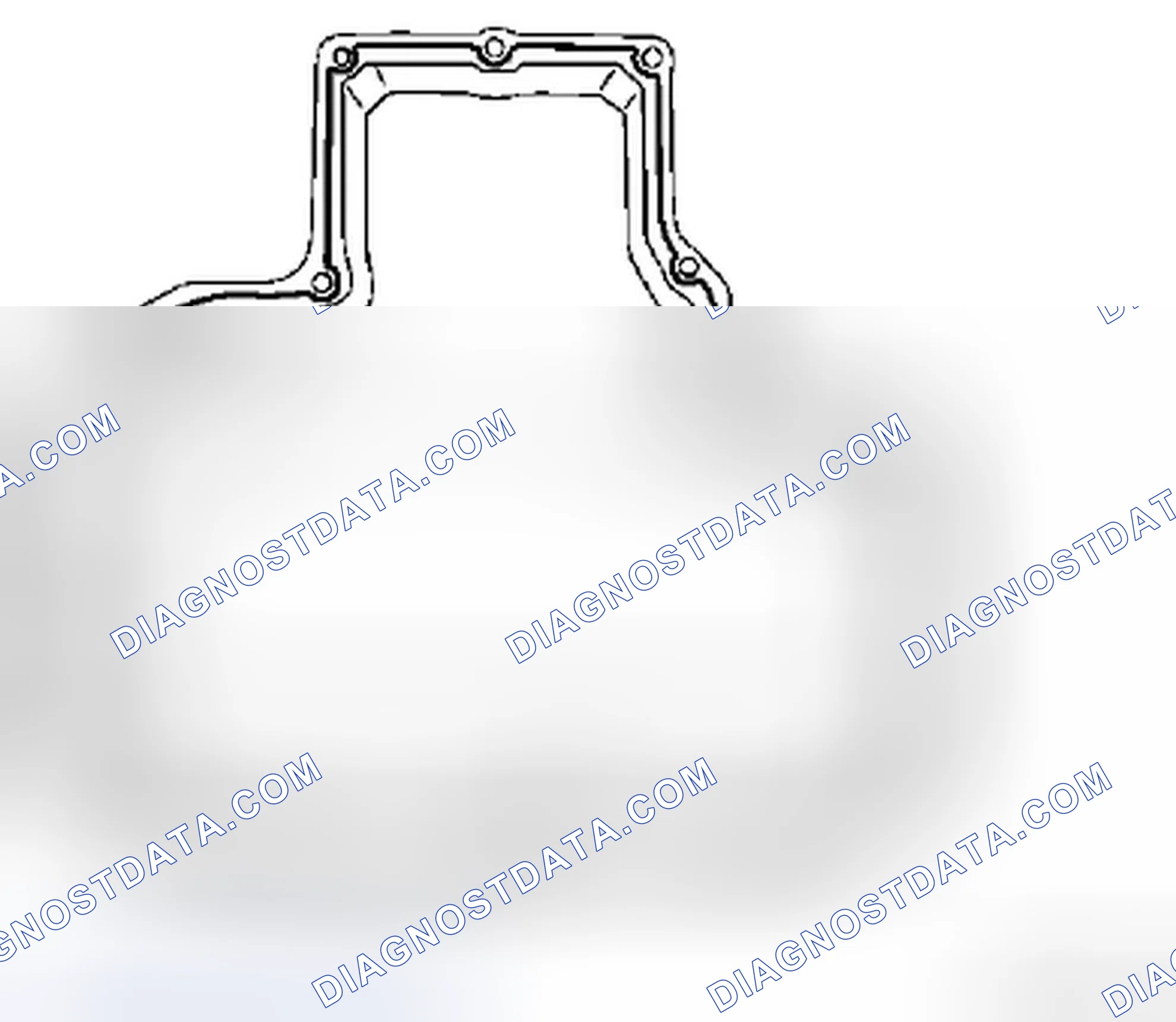 Fig. 33: Identifying Sealant Application Area On Oil Pan Bottom Section