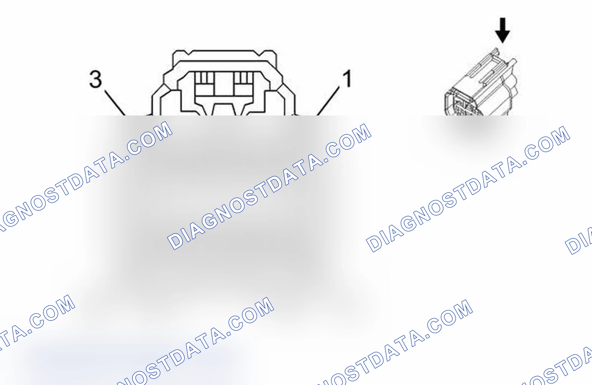 Scheme 461: A23C Liftgate Latch Assembly (without TB5)