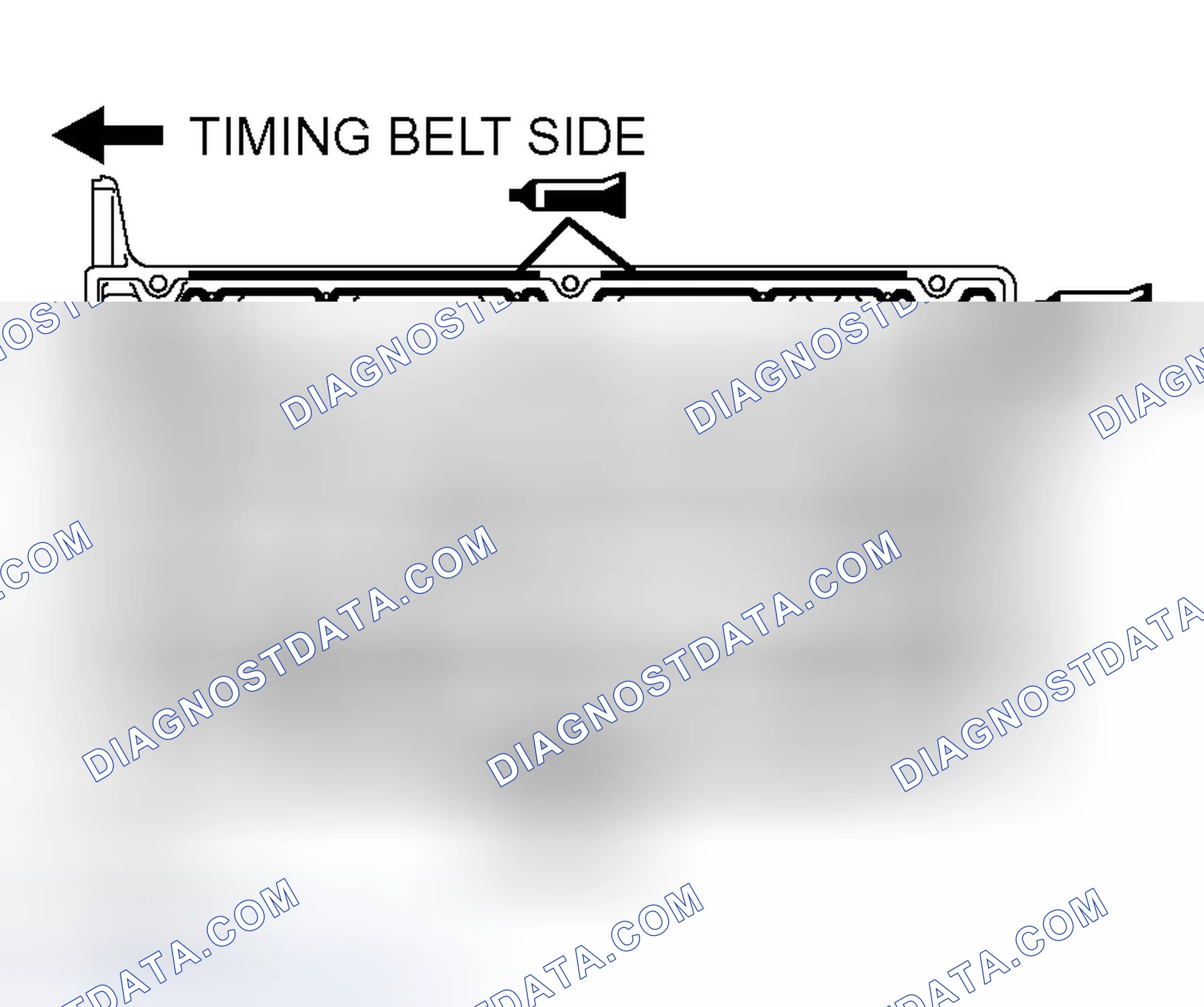 Scheme 155: >> D << ROCKER COVER/ROCKER COVER GASKET A INSTALLATION