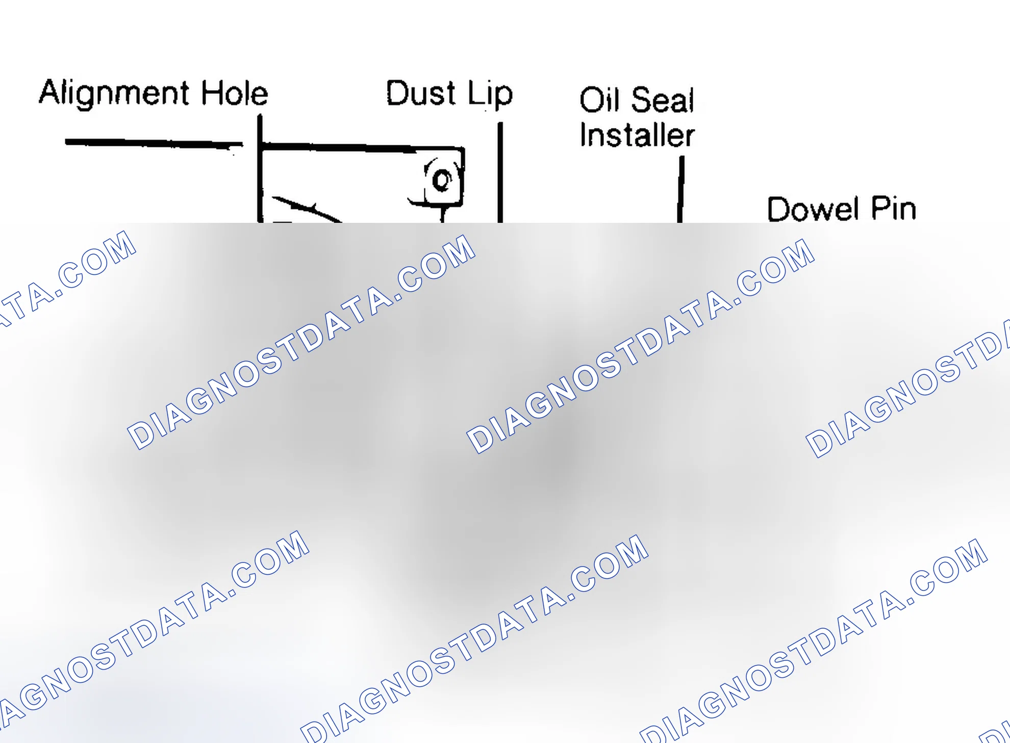 Scheme 10: Installing Typical One-Piece Oil Seal