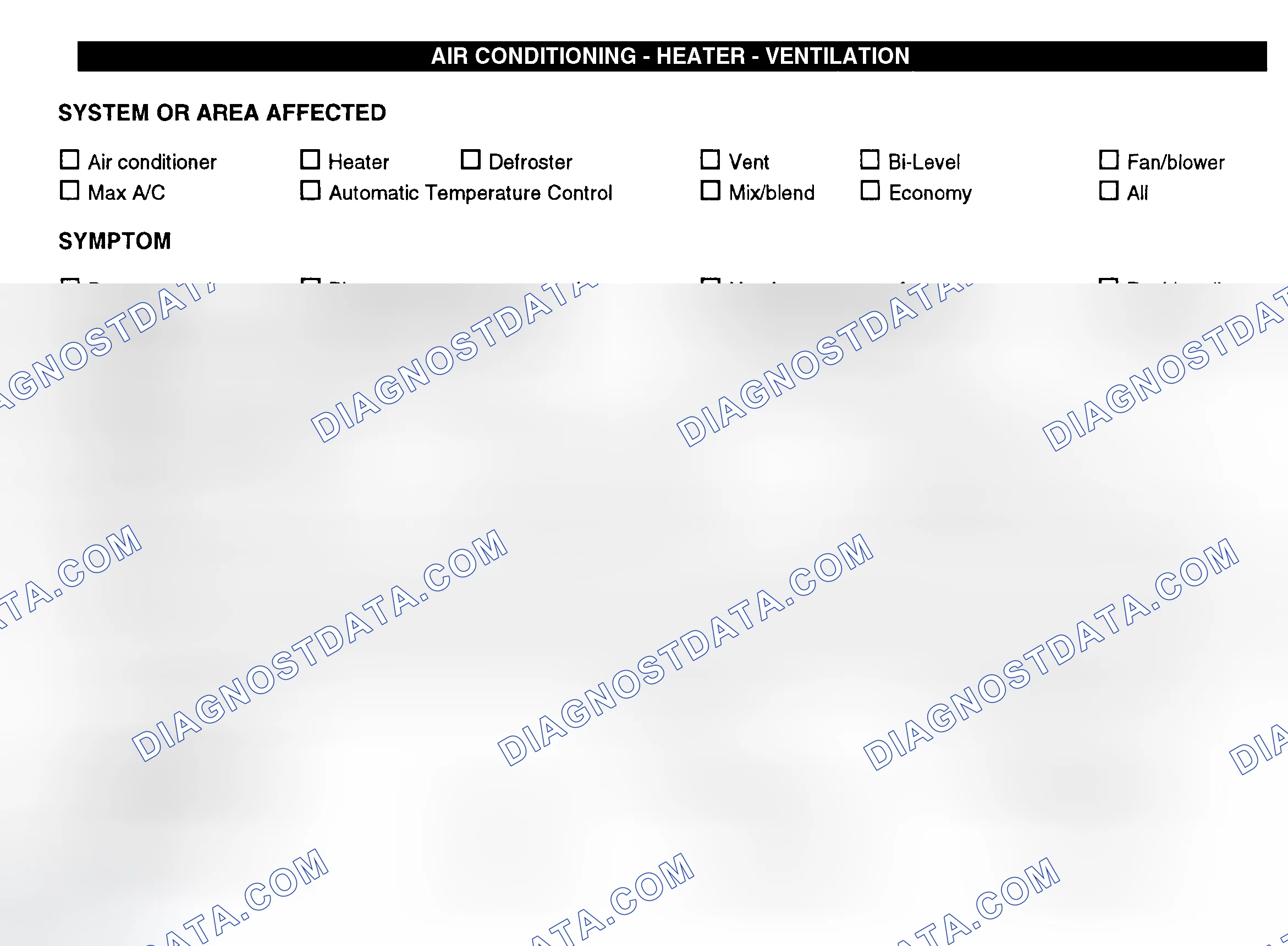 Scheme 8: Air Conditioning, Heater & Ventilation