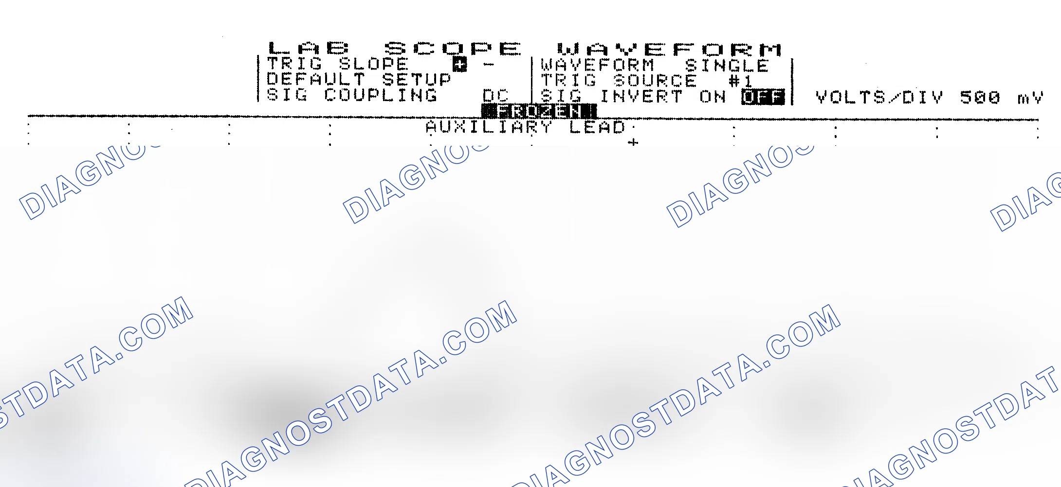 Scheme 10: Single Injector w/Excessive Current Flow - Current Pattern